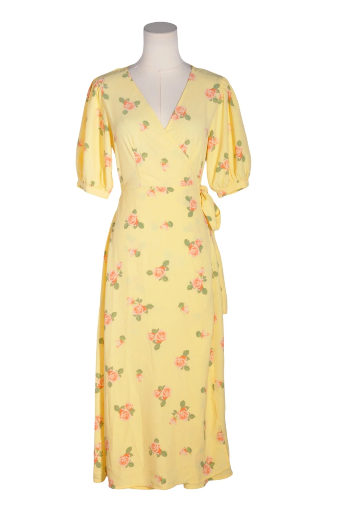 GLAMOROUS Women Wrap Dresses Regular fit in Yellow - 4
