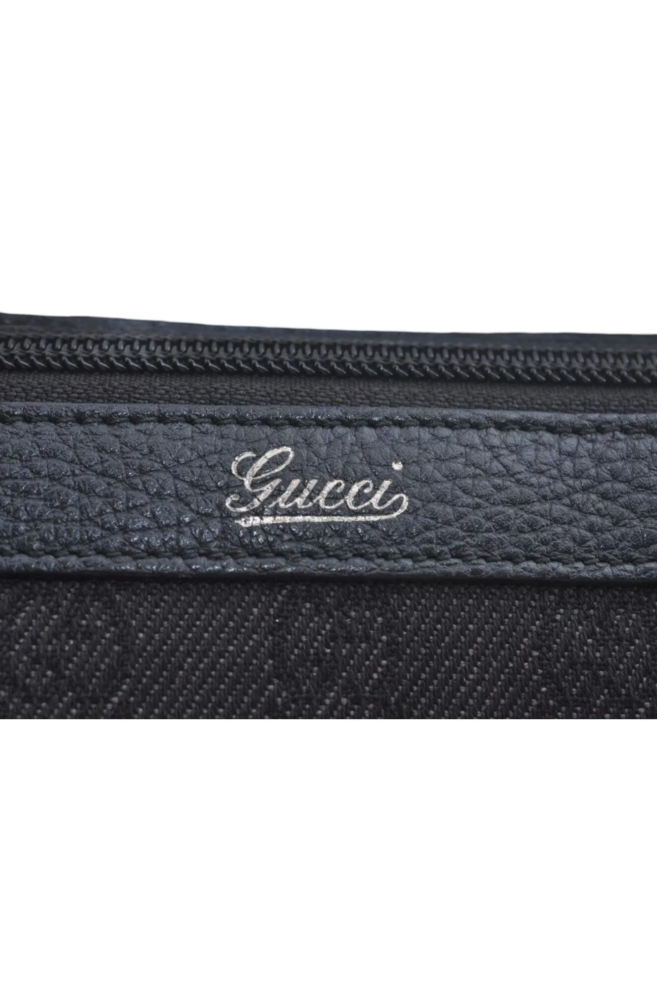GUCCI Abbey Shoulder Tote Bag GG Canvas Leather 268640 Black L0797 - Image 12