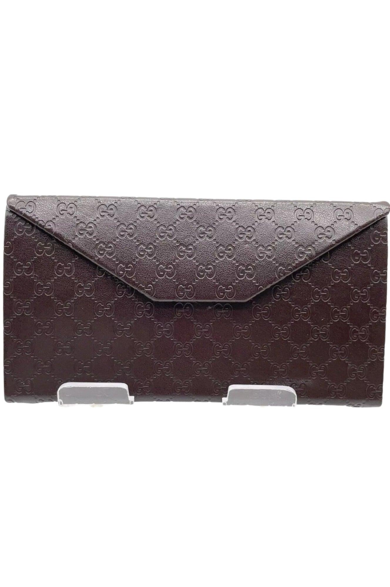 Gucci Micro GG Brown Glasses Case SK080071
