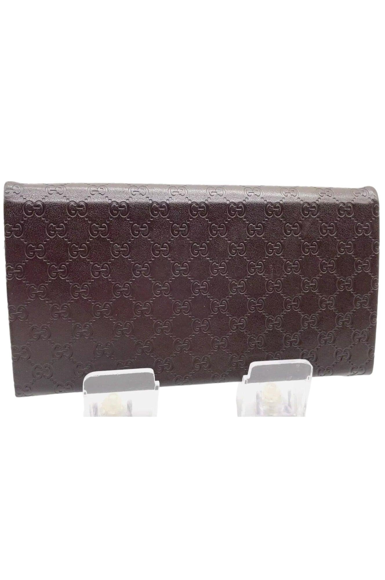 Gucci Micro GG Brown Glasses Case SK080071 - Image 4