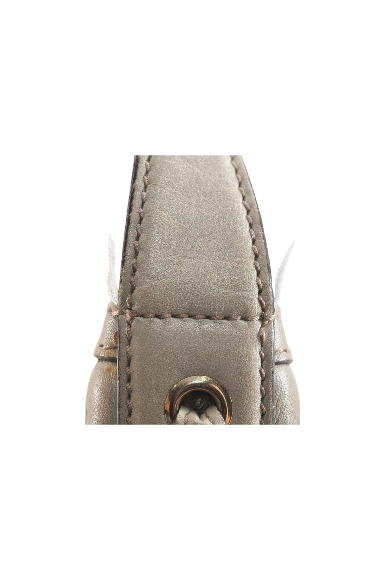 GUCCI Princy Guccissima GG Leather Shoulder Bag 162882 White 7406K - Image 12