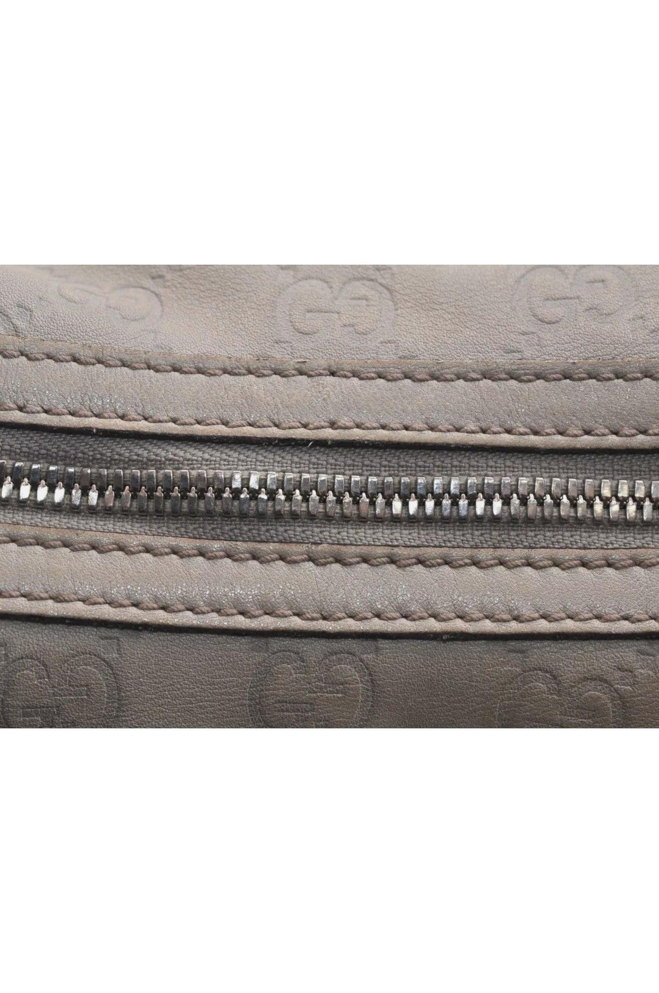 GUCCI Princy Guccissima GG Leather Shoulder Bag 162882 White 7406K - Image 15