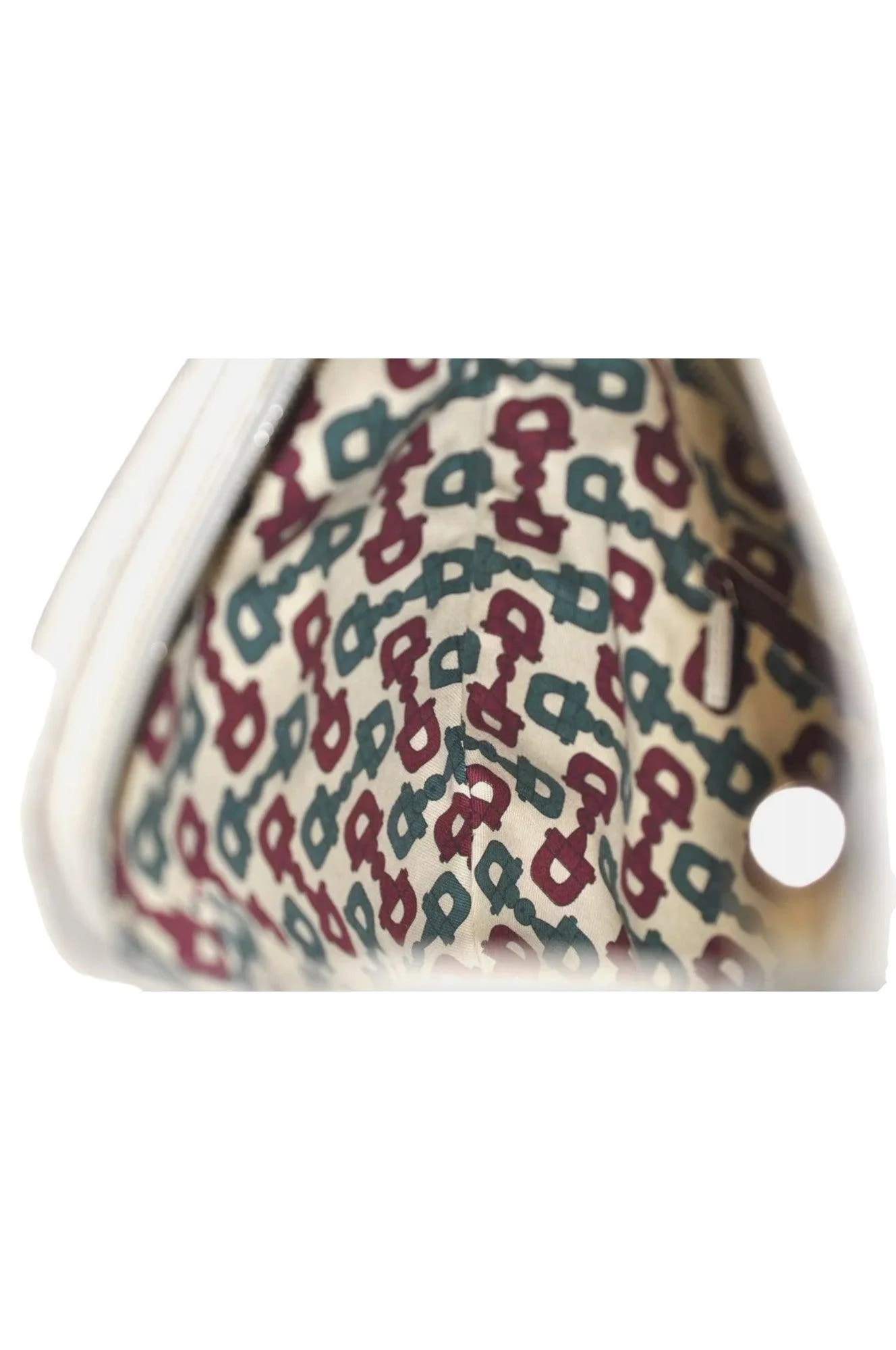 GUCCI Princy Guccissima GG Leather Shoulder Bag 162882 White 7406K - Image 20