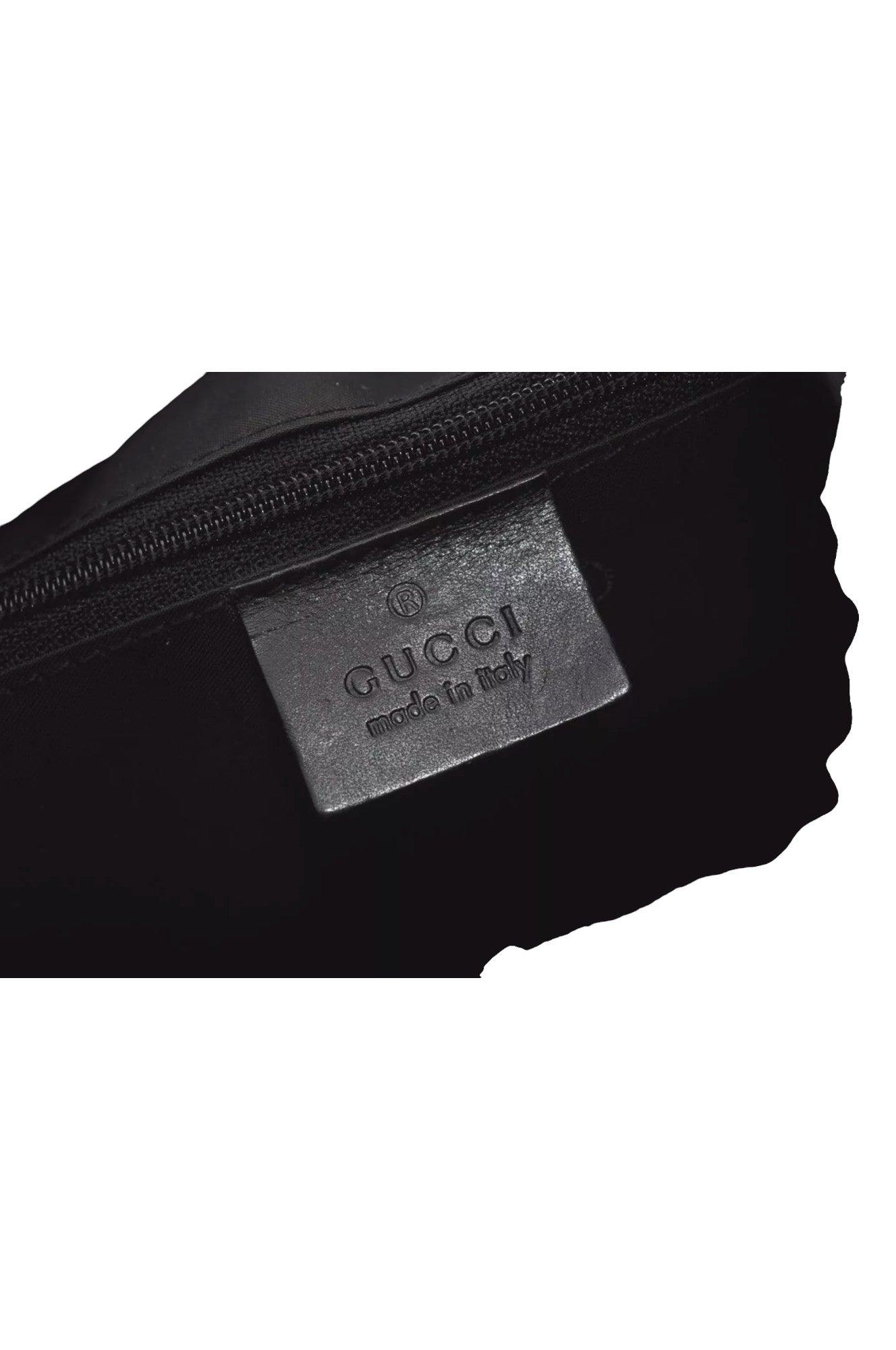 GUCCI Shoulder Hand Bag Purse Enamel Leather 0013766 Black 7891K - Image 18