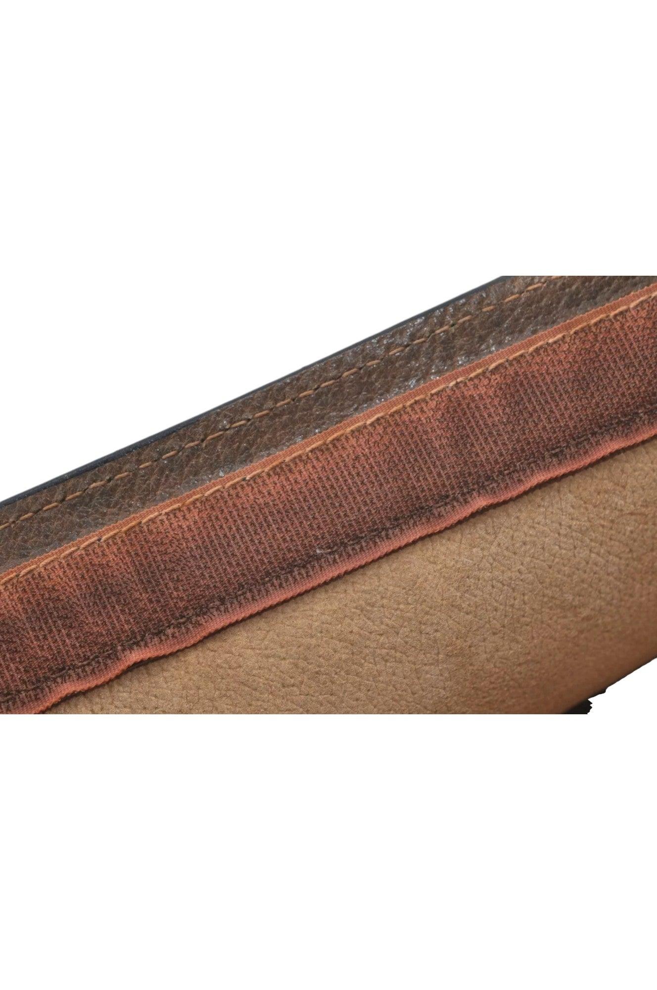 GUCCI Web Sherry Line Clutch Hand Bag Purse GG PVC Leather Brown 8044K - Image 15