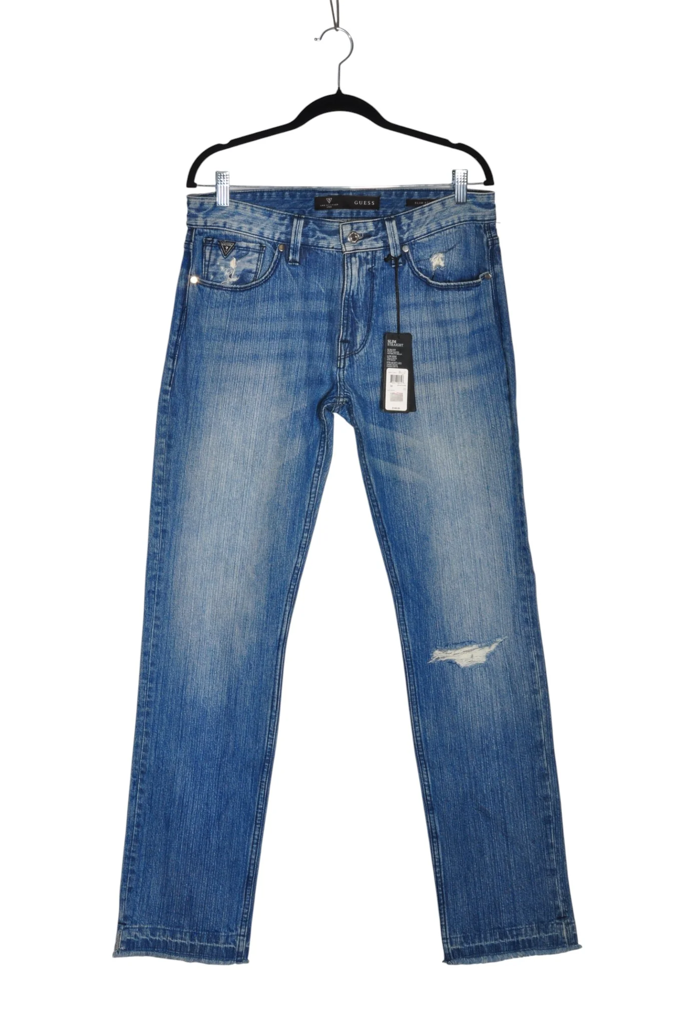 GUESS Men Straight-Legged Jeans Regular fit in Blue - 32