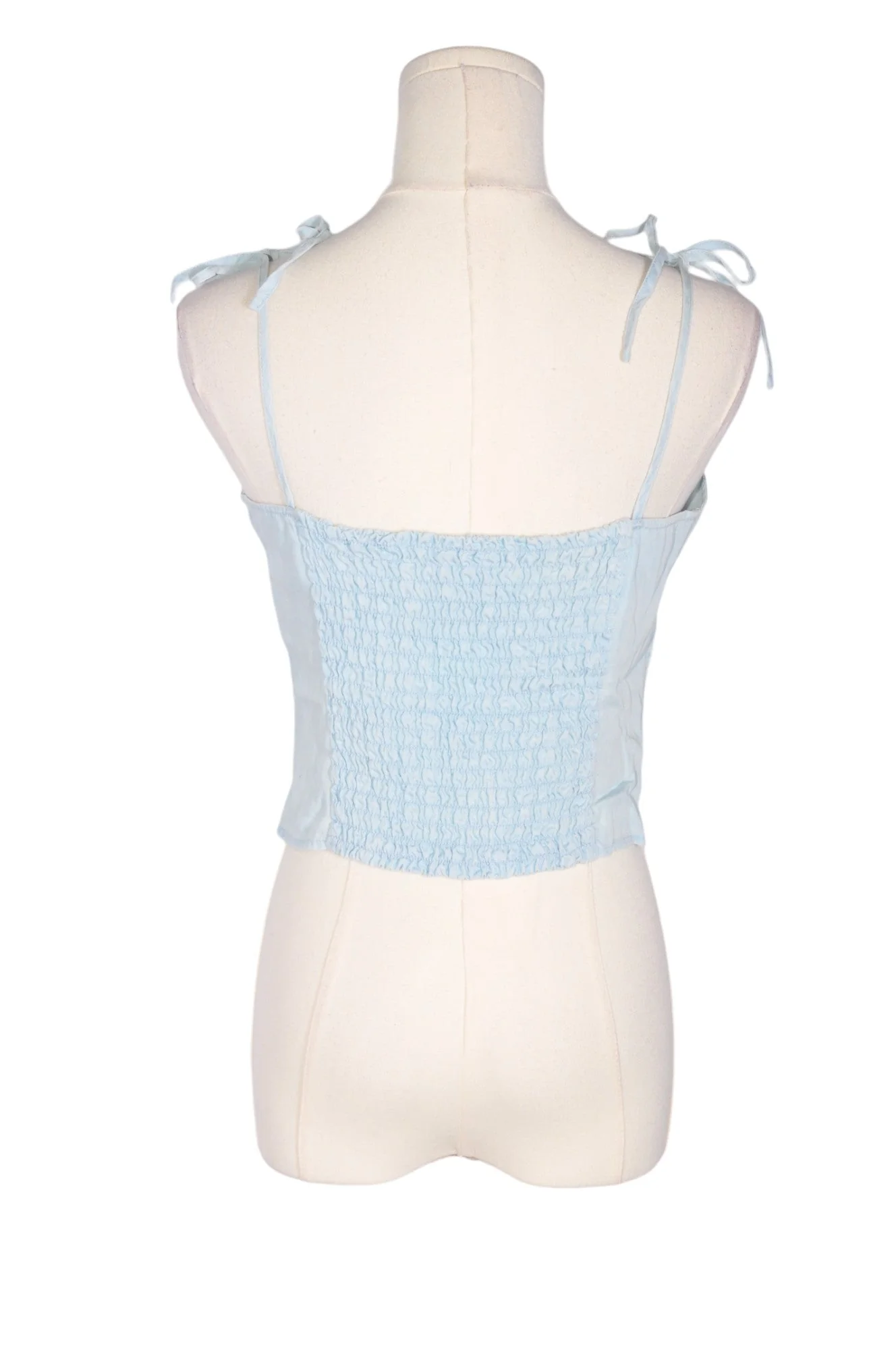 GUESS Women Crop Tops Regular fit in Blue - S - Image 2