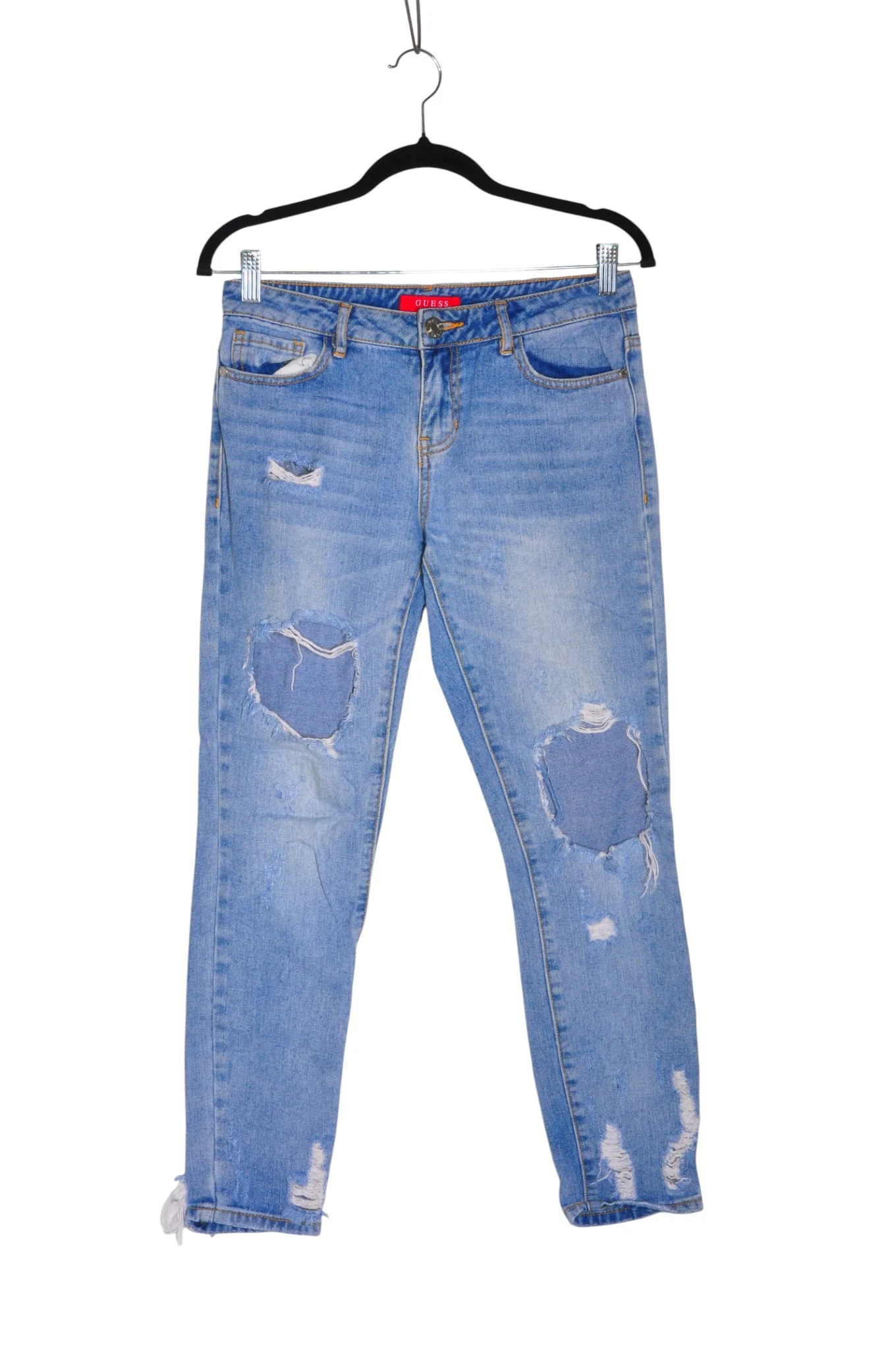 GUESS Women Straight-Legged Jeans Regular fit in Blue - 25