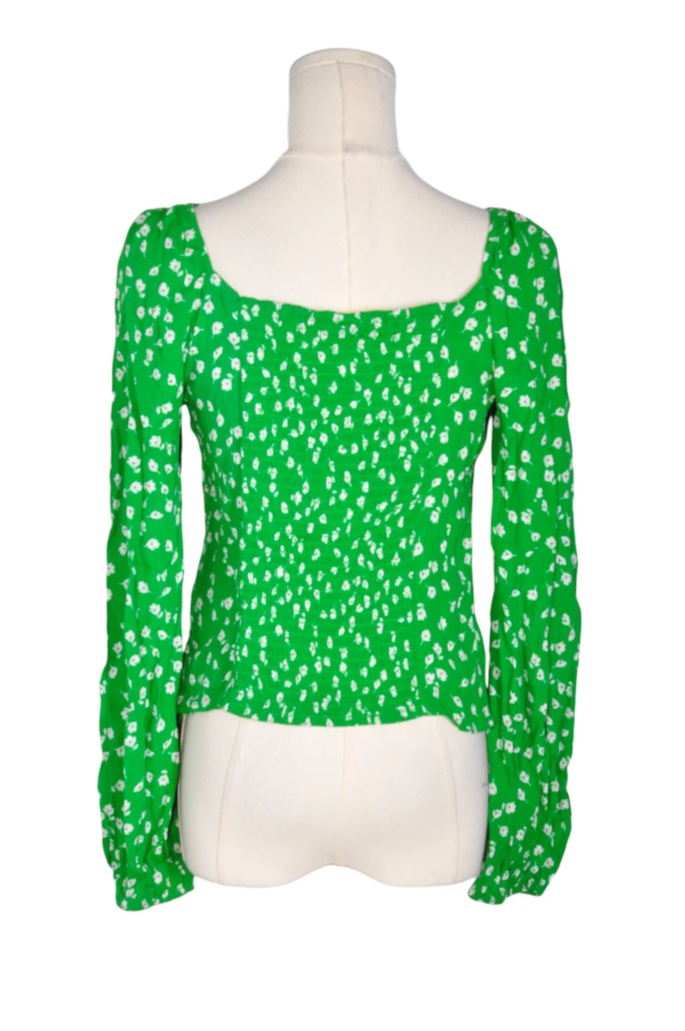 H&M Women Blouses Regular fit in Green - S - Image 2