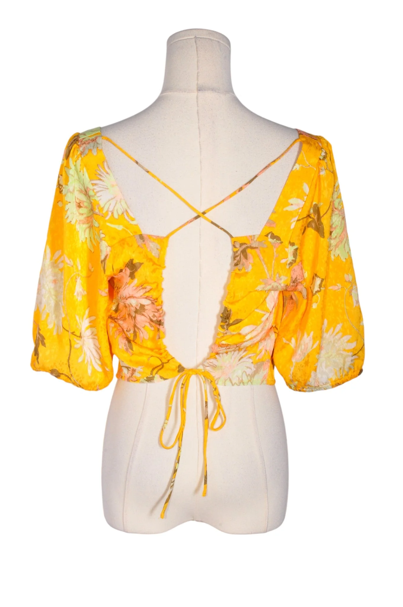 H&M Women Blouses Regular fit in Yellow - M - Image 2