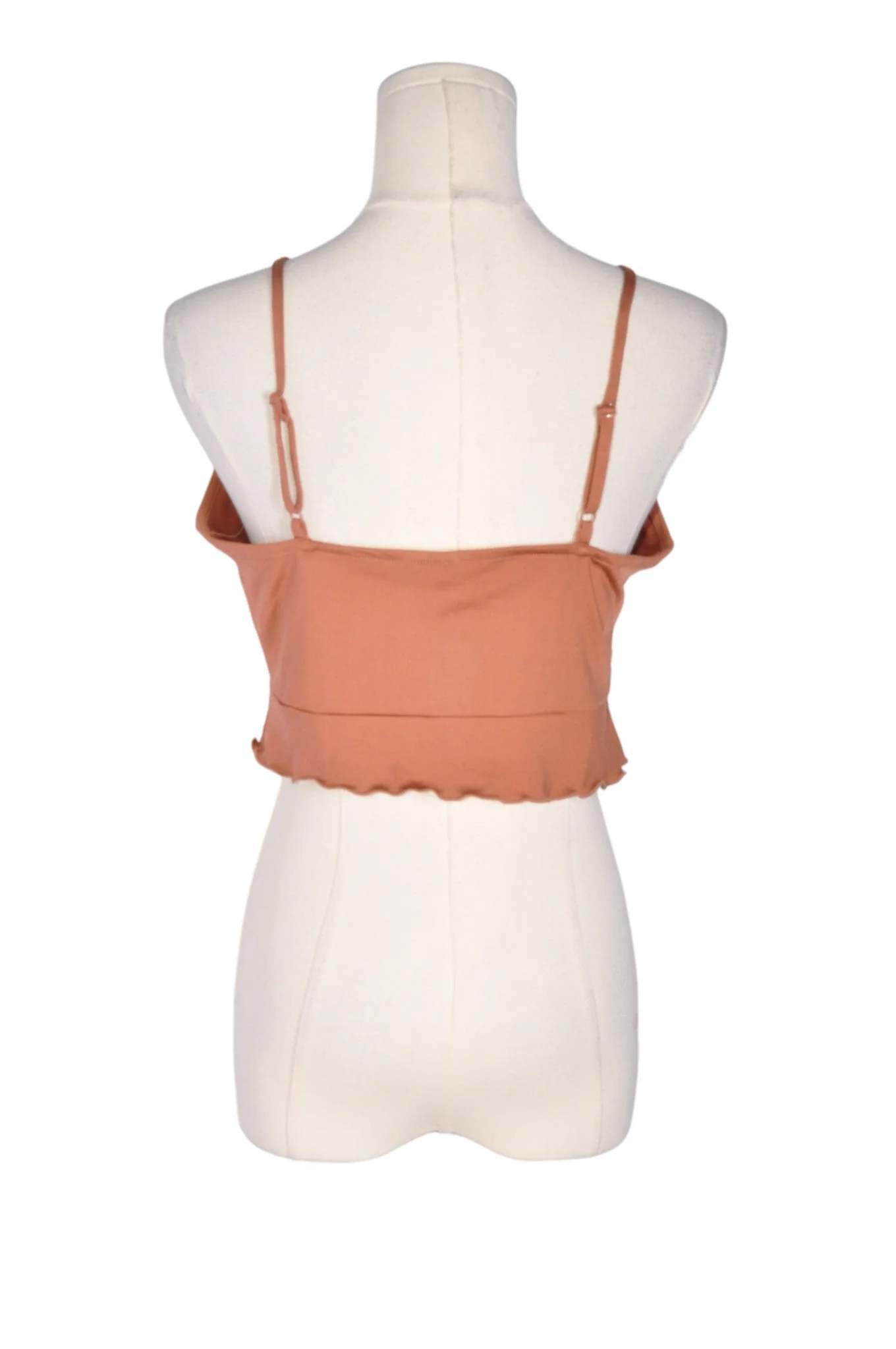 H&M Women Crop Tops Regular fit in Brown - S - Image 2