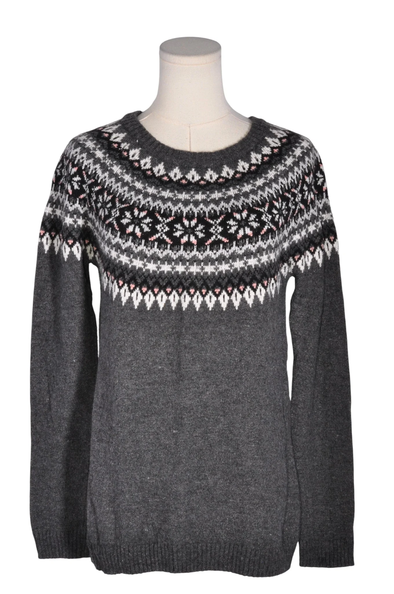 H&M Women Knit Tops Regular fit in Gray - M