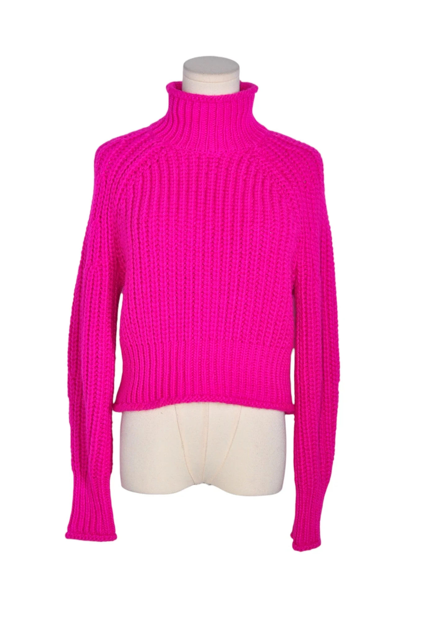 H&M Women Knit Tops Regular fit in Pink - XS