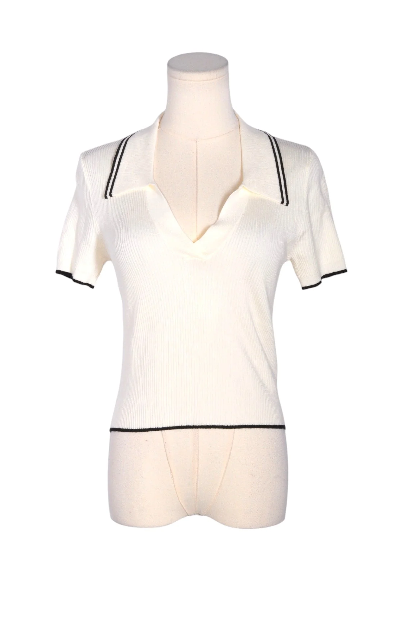 H&M Women Polos Regular fit in White - M