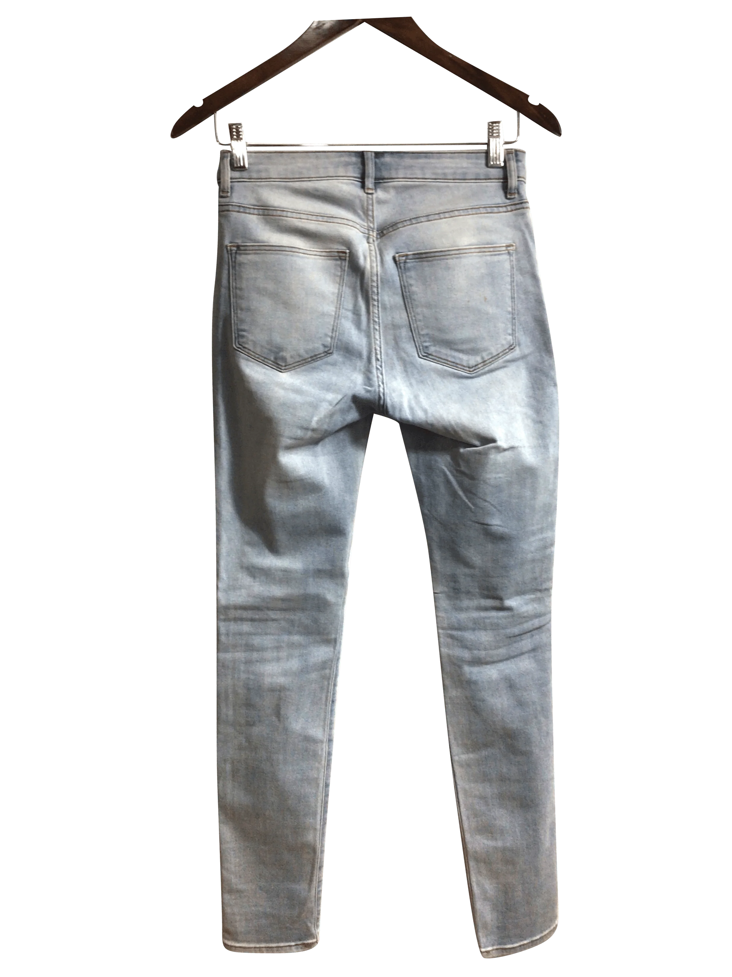 H&M Women Straight-Legged Jeans Regular fit in Blue - 6 - Image 2