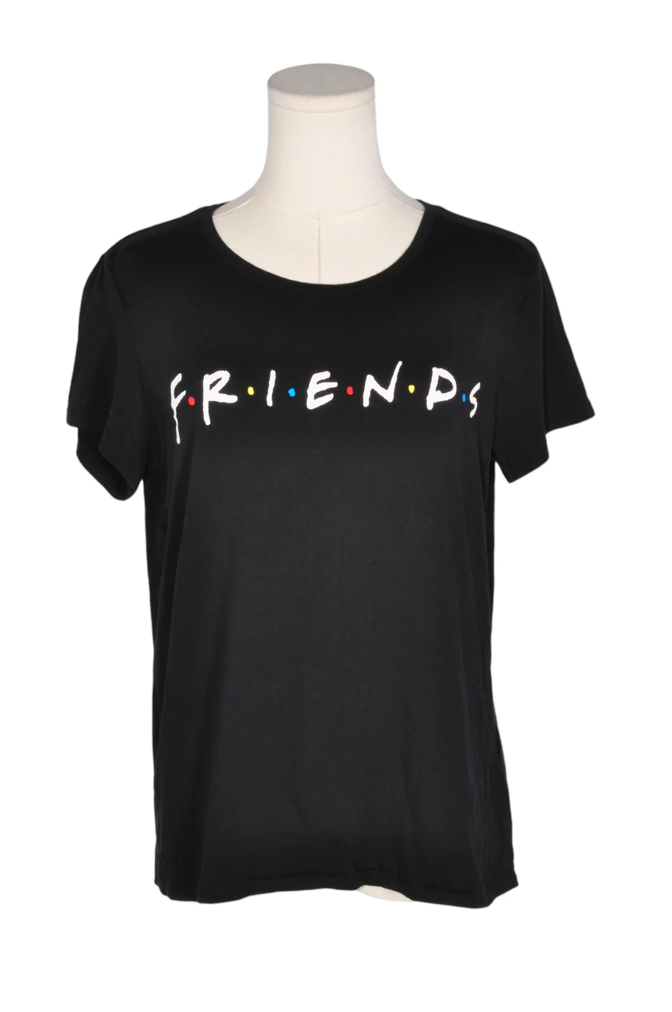 H&M Women T-Shirts Regular fit in Black - M
