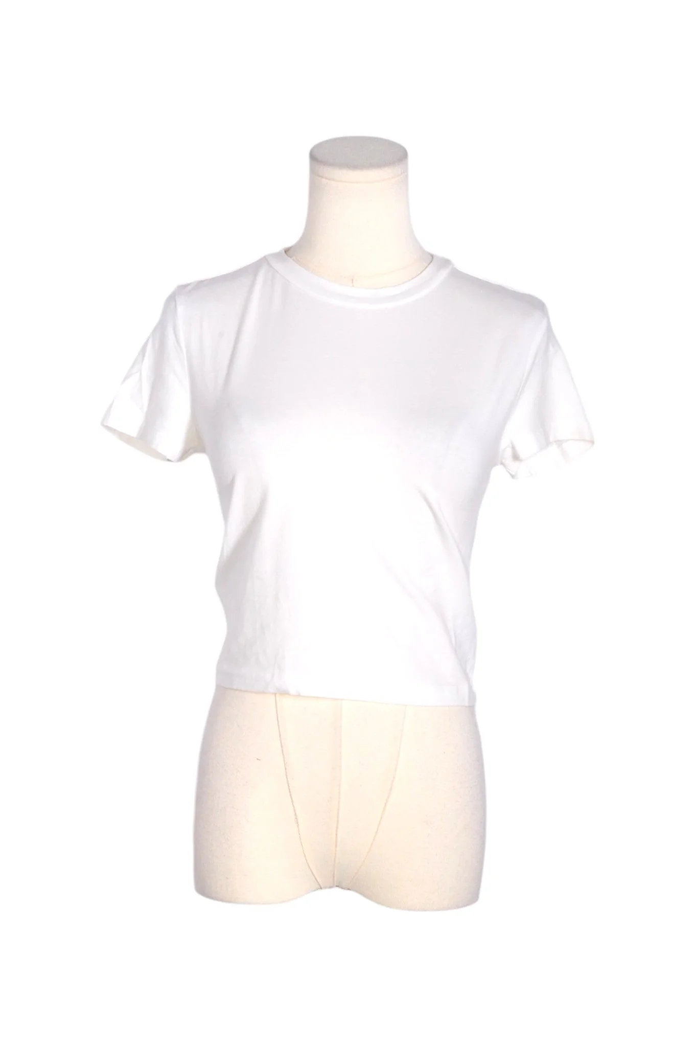 H&M Women T-Shirts Regular fit in White - M