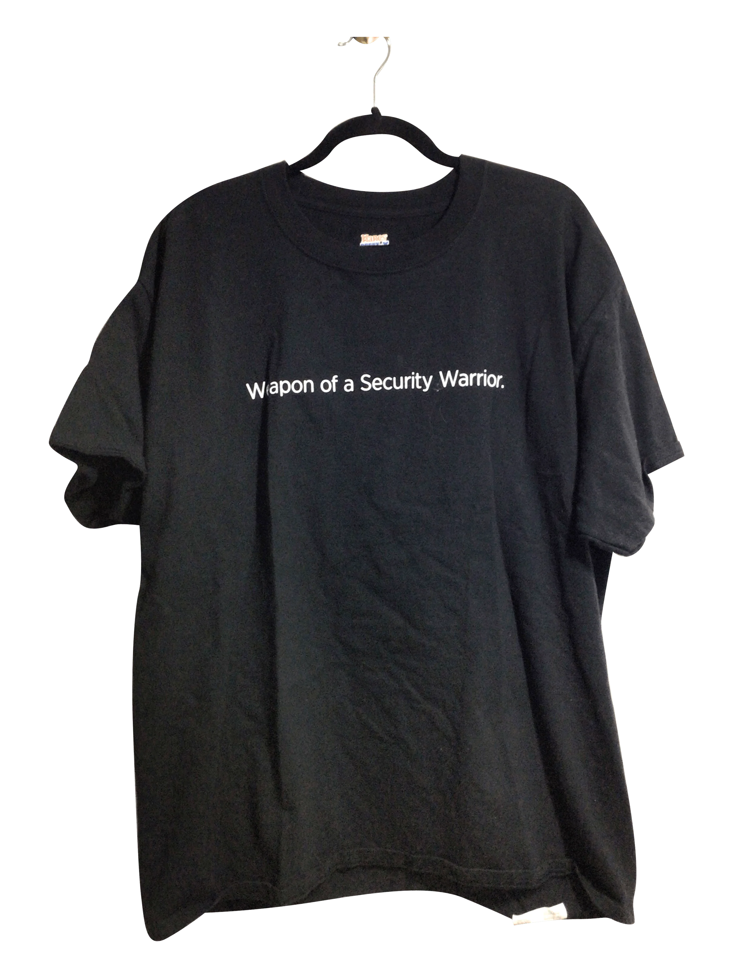 HANES Women T-Shirts Regular fit in Black - XL