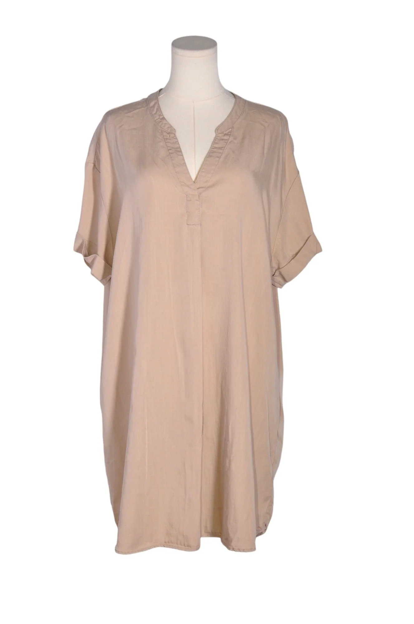 HILARY RADLEY Women Shirt Dresses Regular fit in Beige - XXL