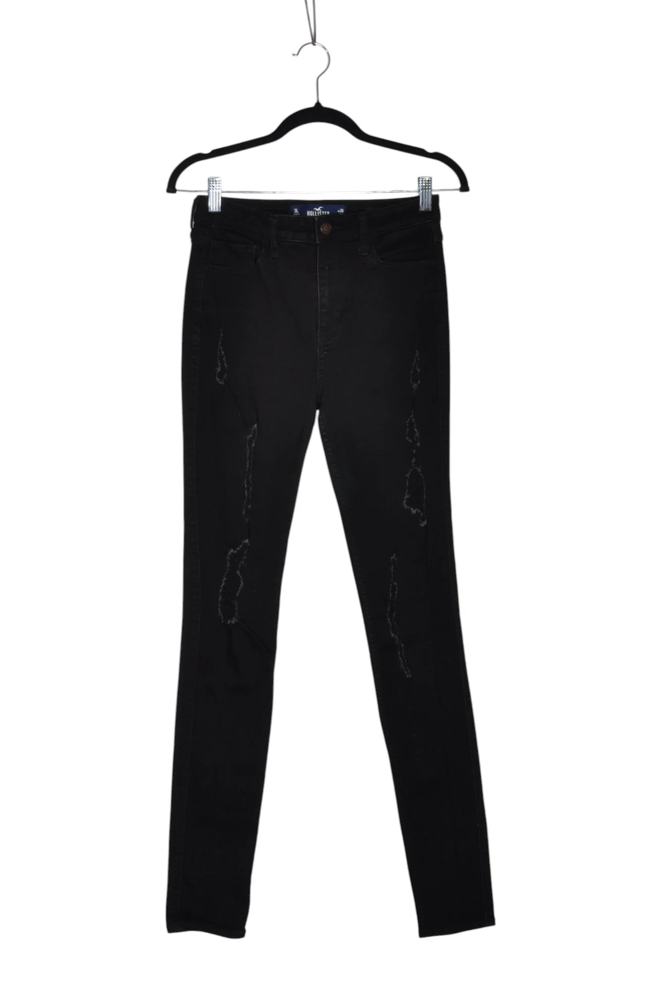 HOLLISTER Women Skinny Jeans Regular fit in Black - 26