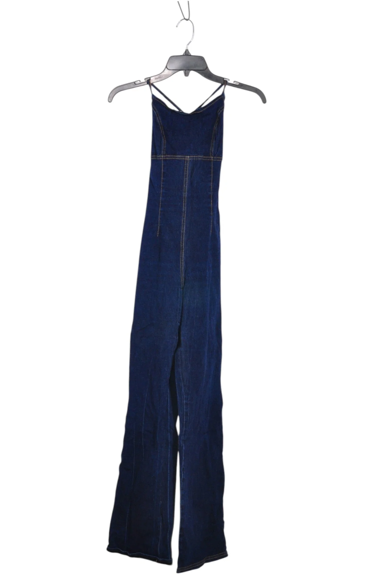 HOT KISS Women Overalls Regular fit in Blue - M