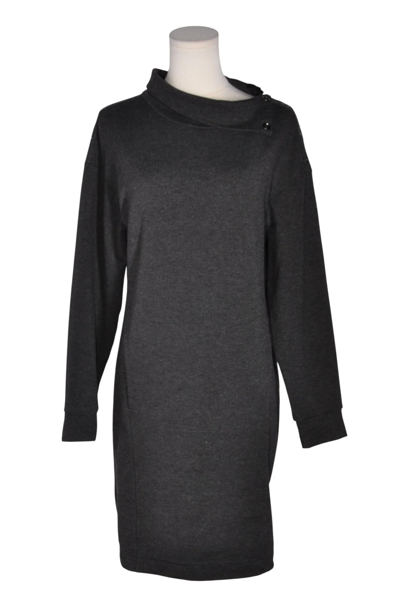 HYBA Women Drop Waist Dresses Regular fit in Black - M