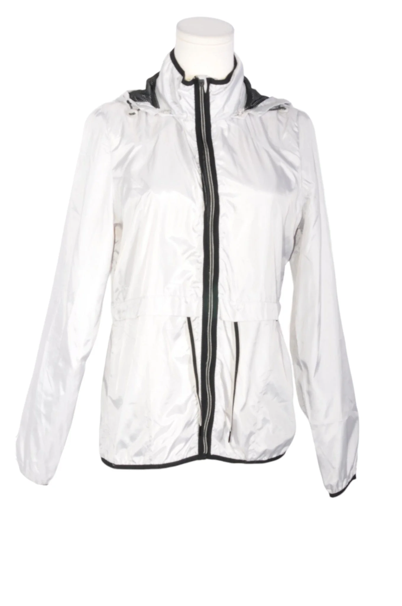 HYBA Women Wind Breakers Regular fit in White - S