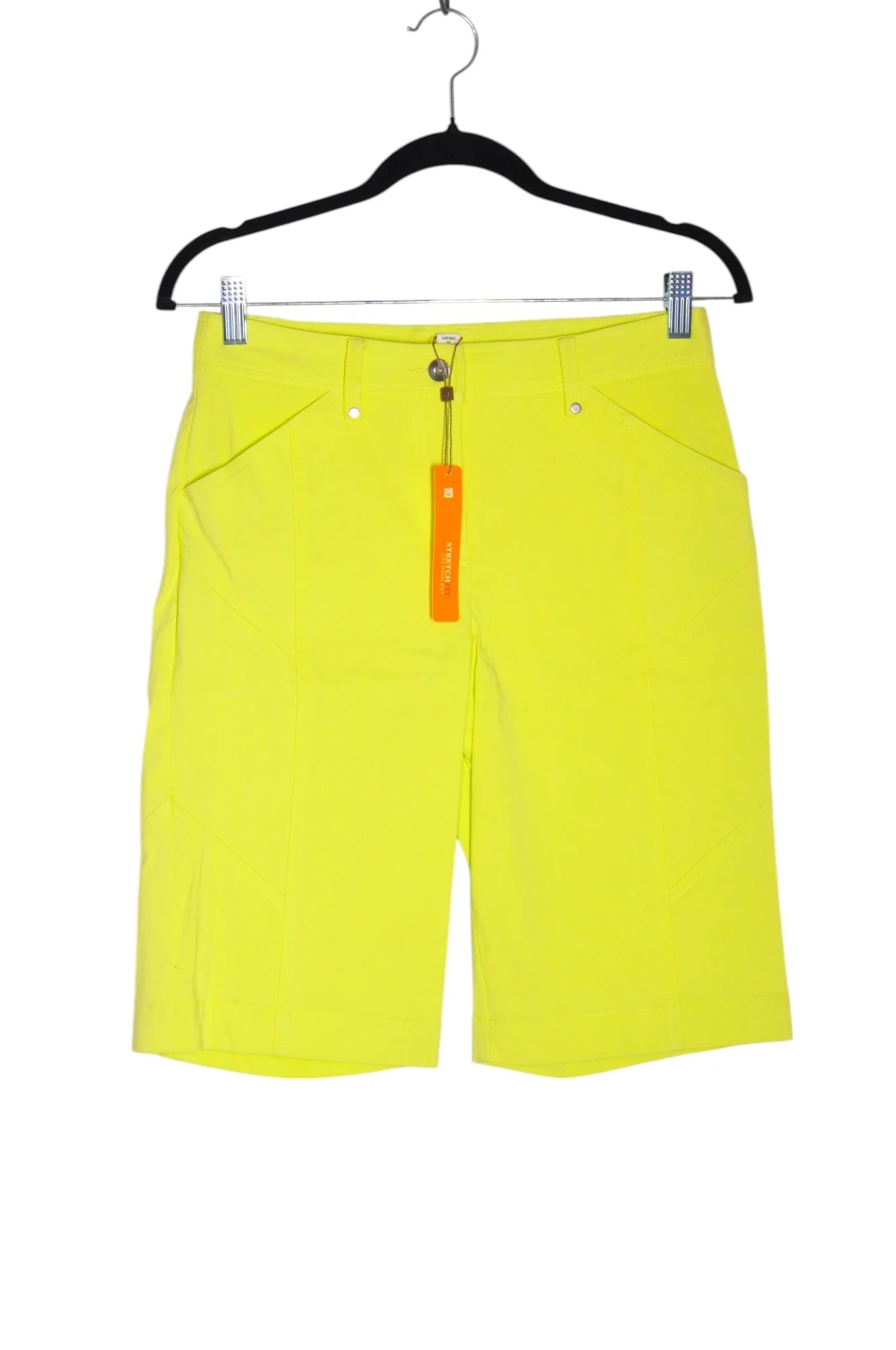 INSPIRED STYLE Women Classic Shorts Regular fit in Yellow - 4