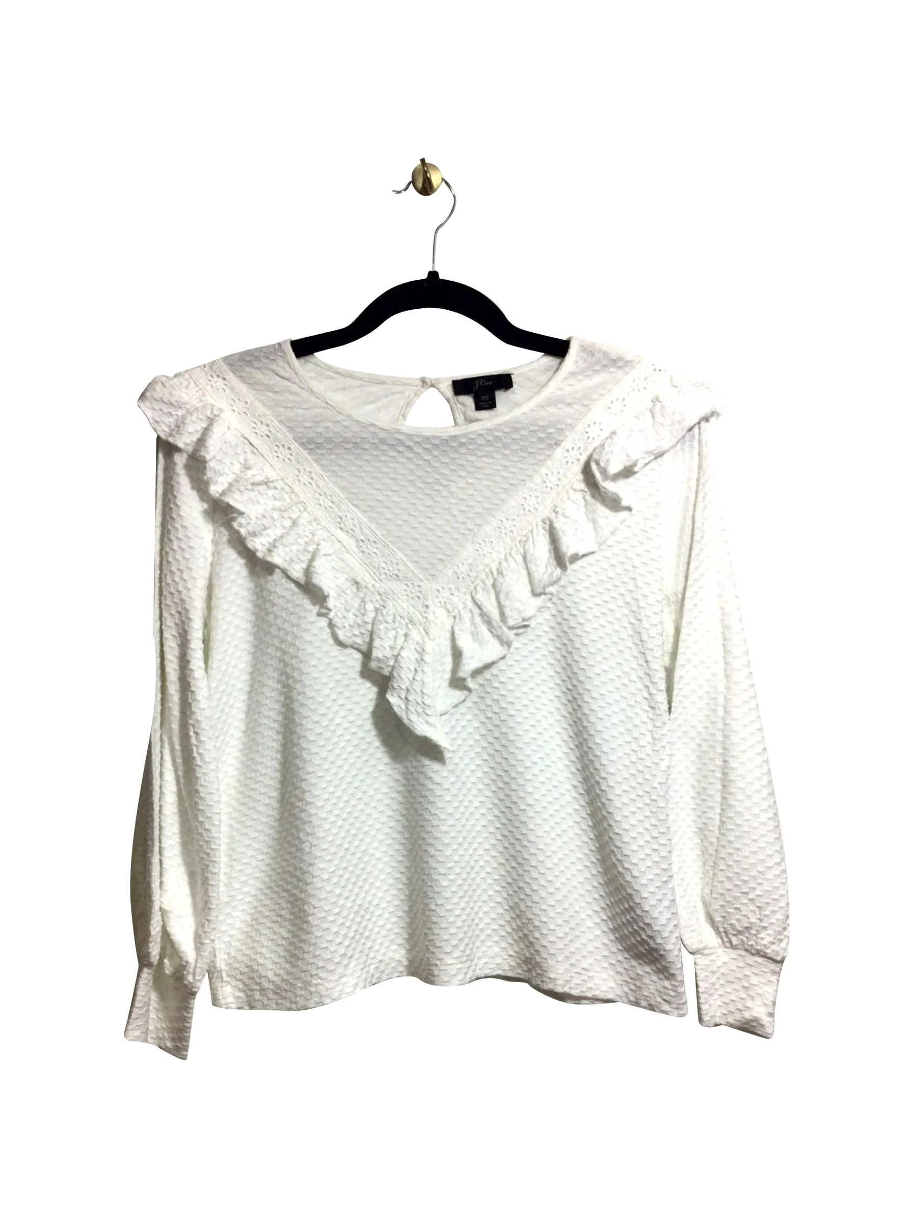 J. CREW Regular fit Blouse in White - XS