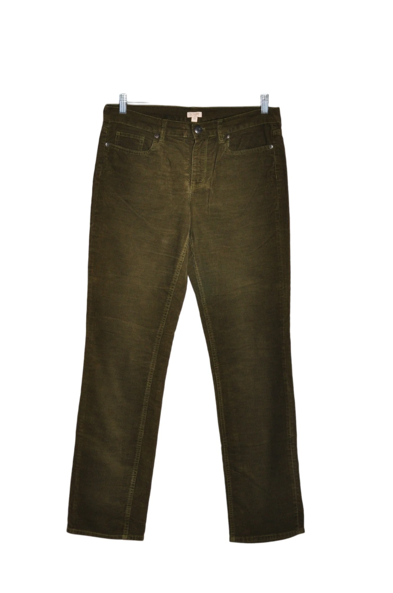J. CREW Women Corduroy Pants Regular fit in Green - 29