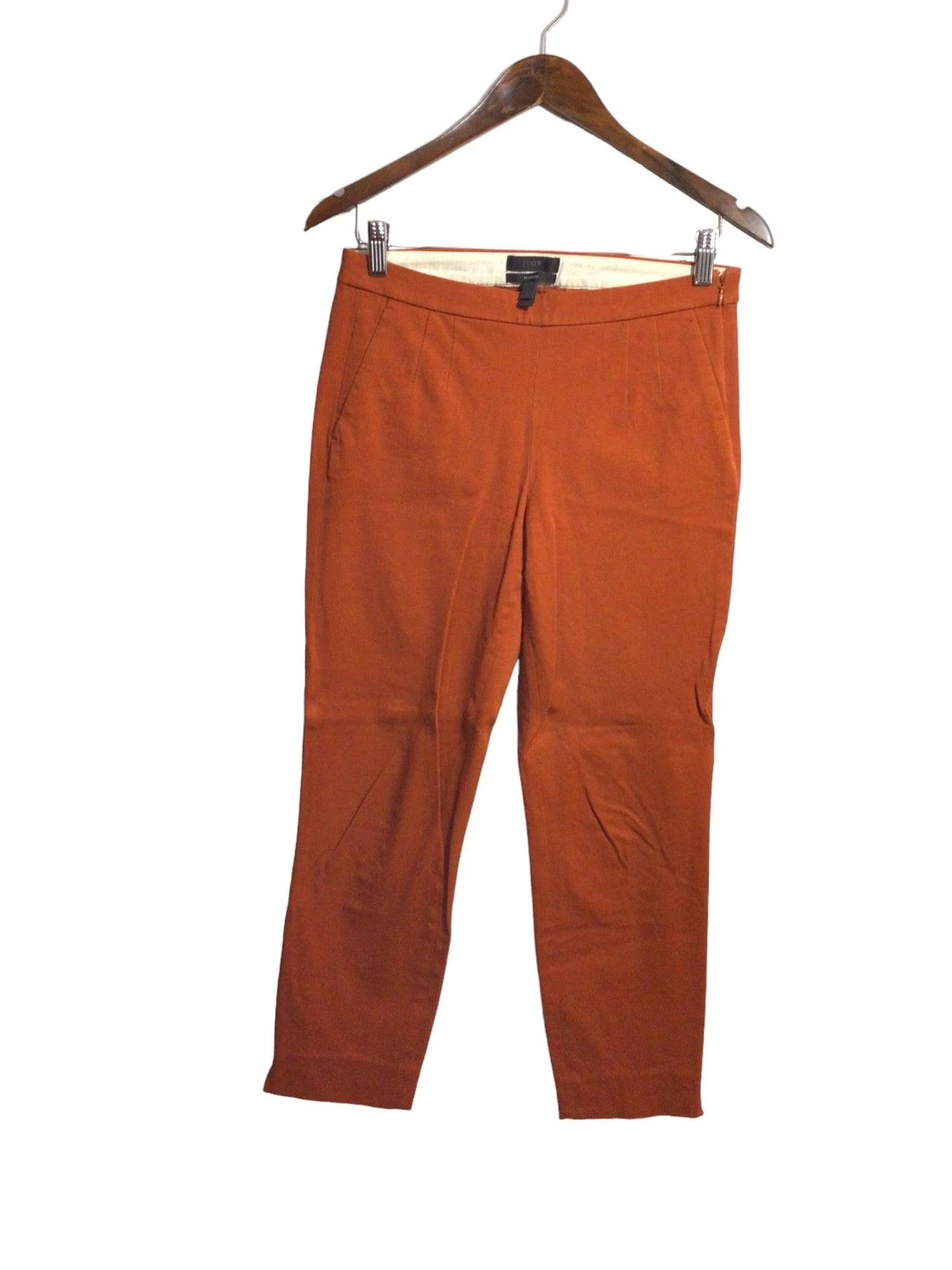 J. CREW Women Work Pants Regular fit in Orange - 4