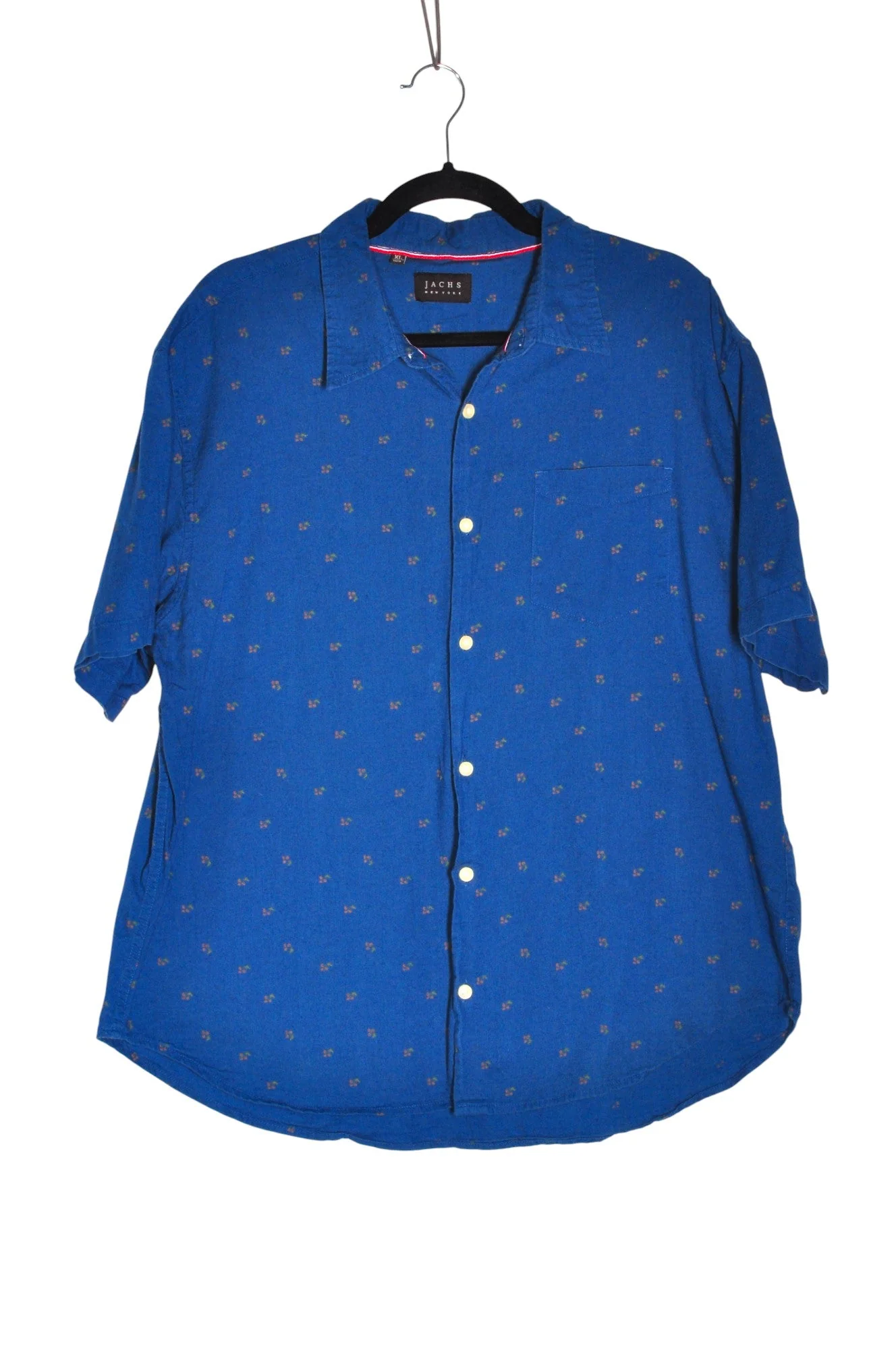 JACHS Men Button Down Tops Regular fit in Blue - XL