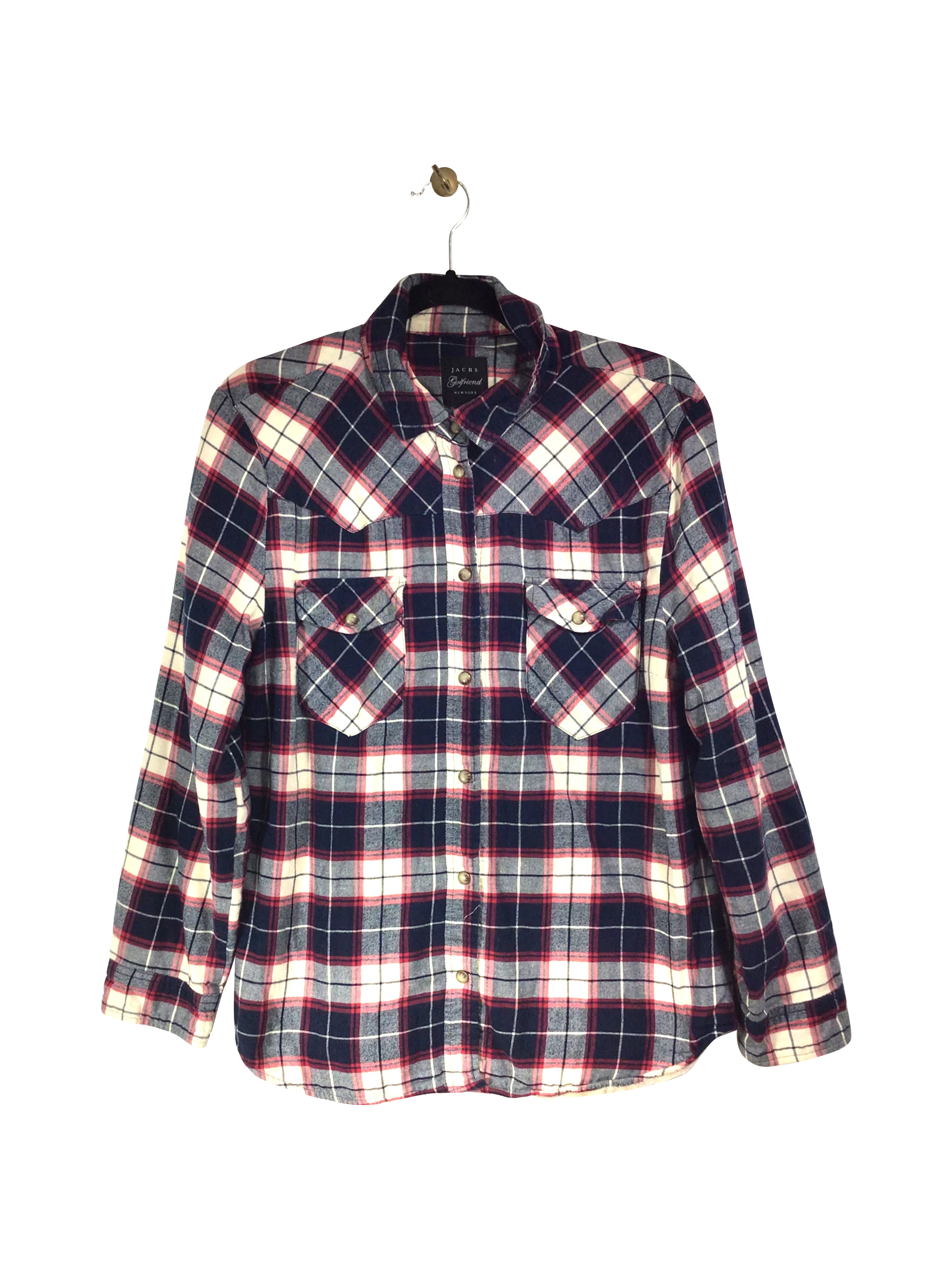 JACHS Women Button Down Tops Regular fit in Blue - M