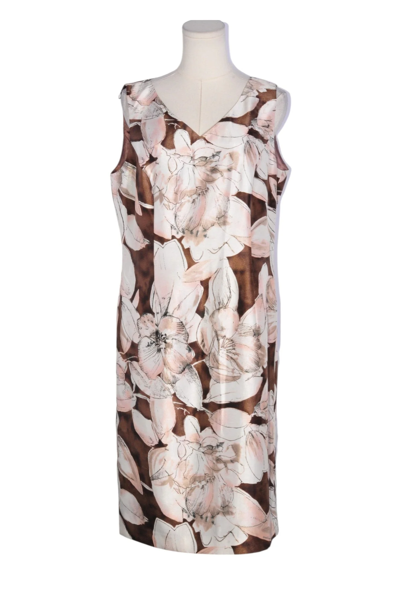 JACQUES VERT Women Drop Waist Dresses Regular fit in Brown - 12