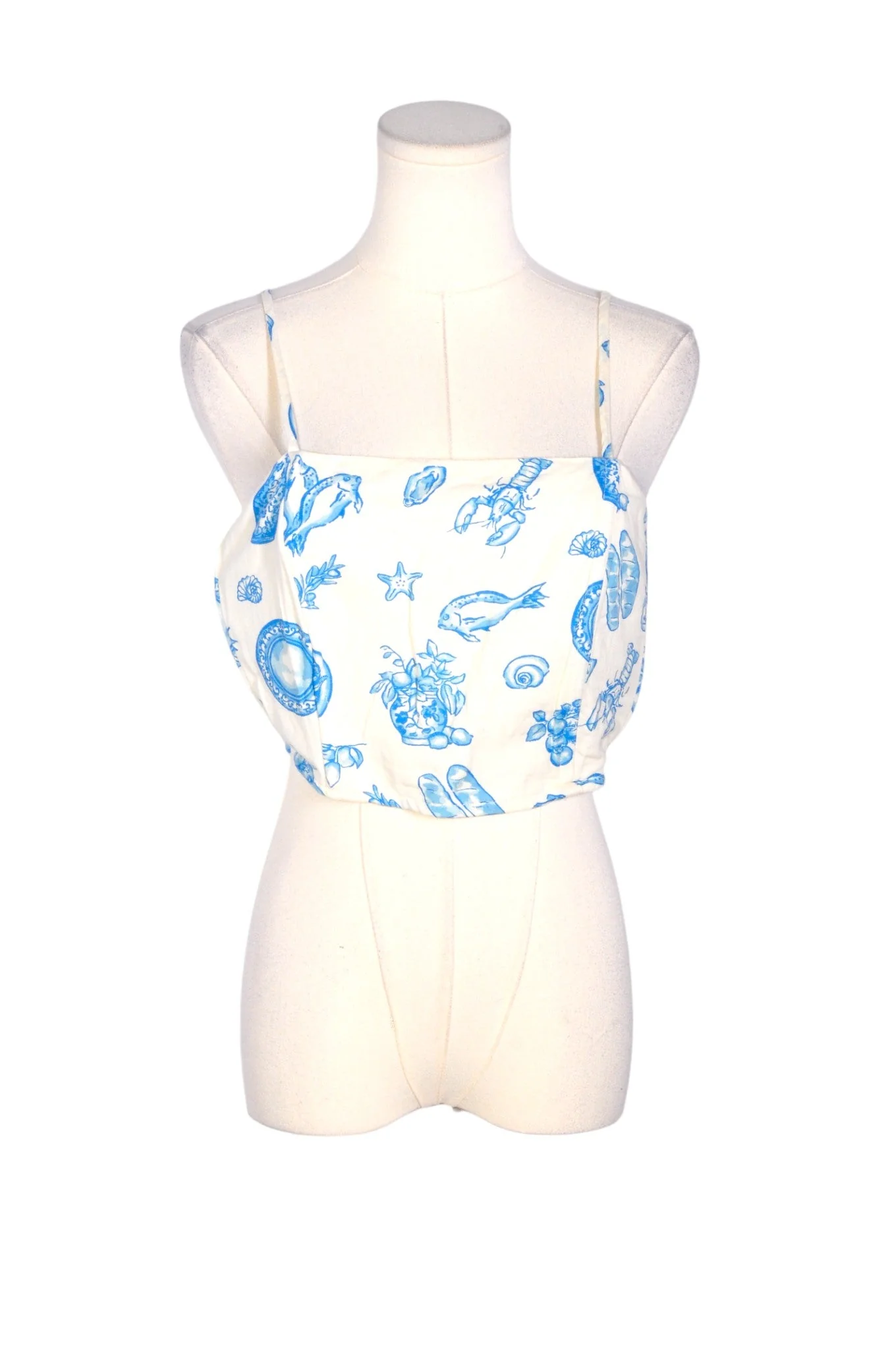 JAPNA Women Crop Tops Regular fit in White - L