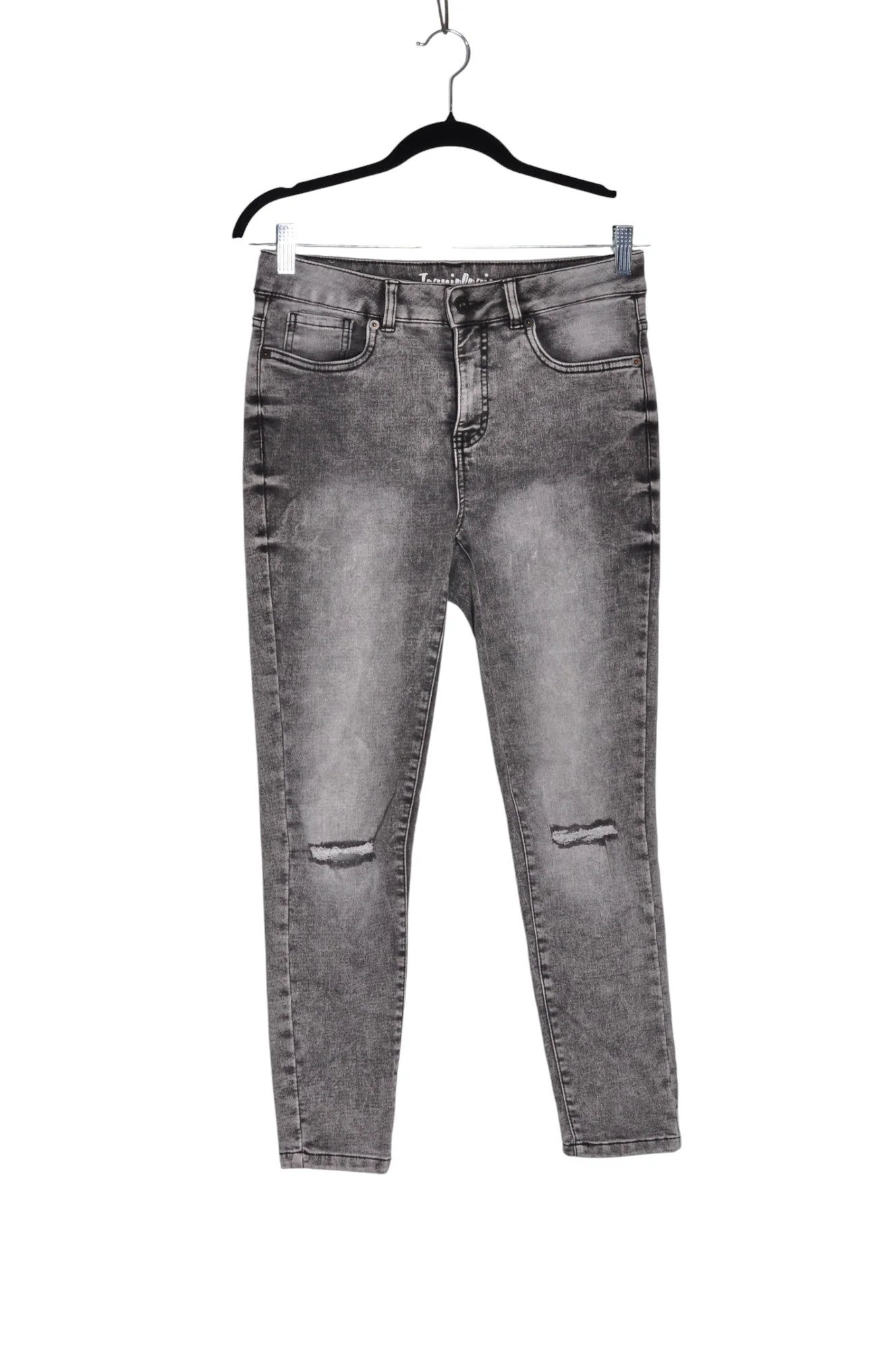 JEANIOLOGIE Women Skinny Jeans Regular fit in Gray - 6