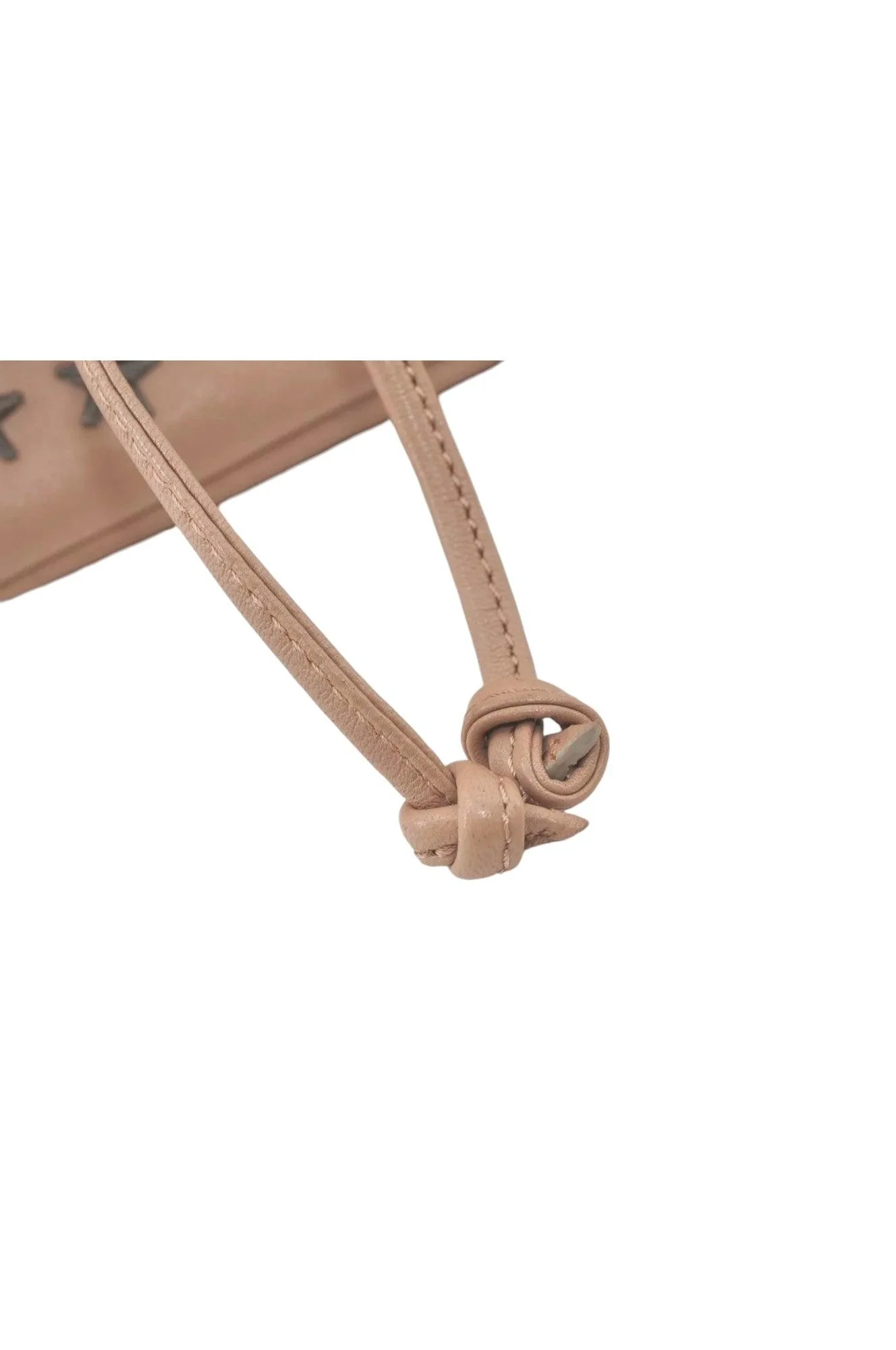 JIMMY CHOO Vintage Stella Star Studs Leather Backpack Pink Beige 7492K - Image 15