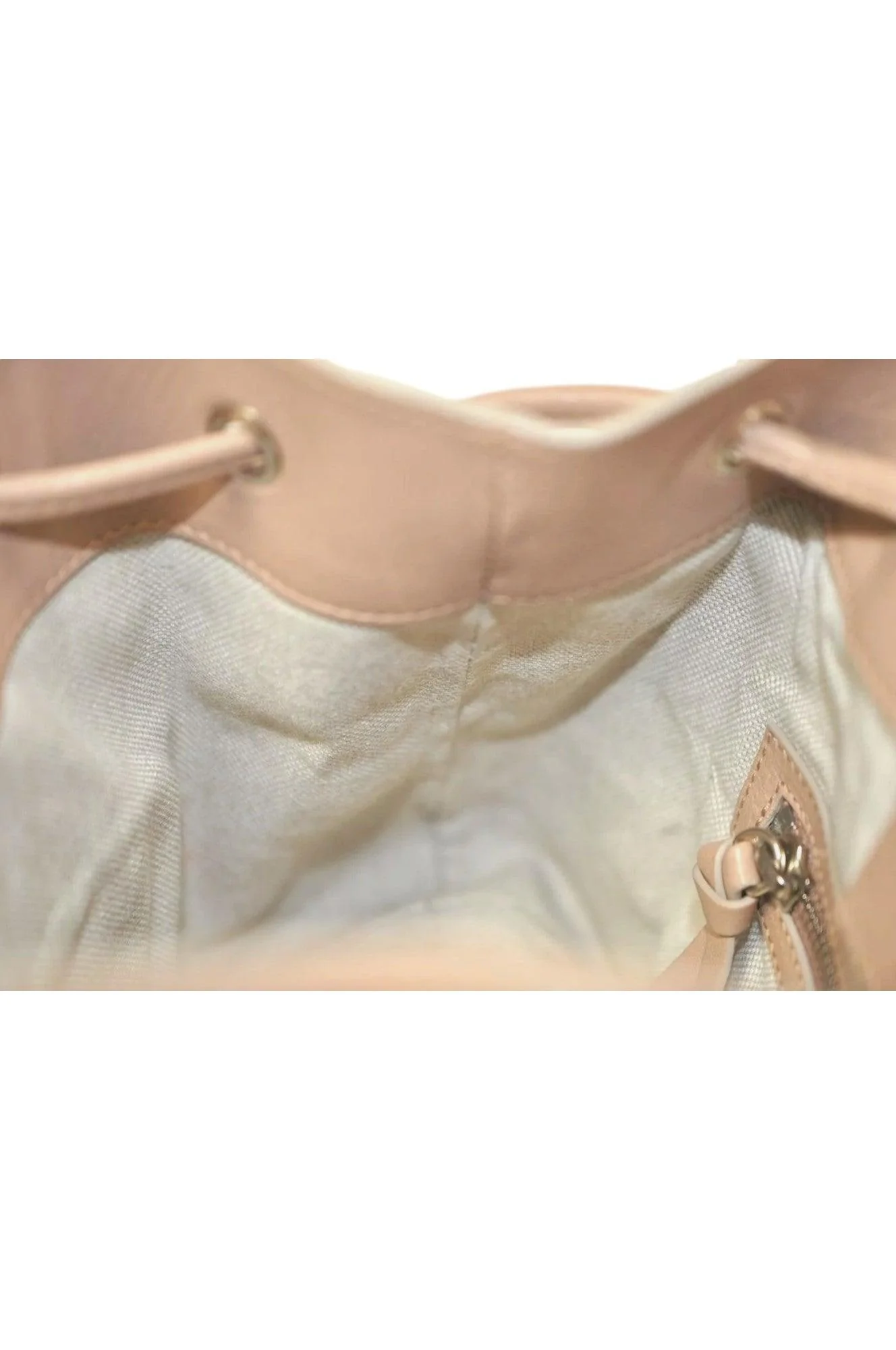 JIMMY CHOO Vintage Stella Star Studs Leather Backpack Pink Beige 7492K - Image 19