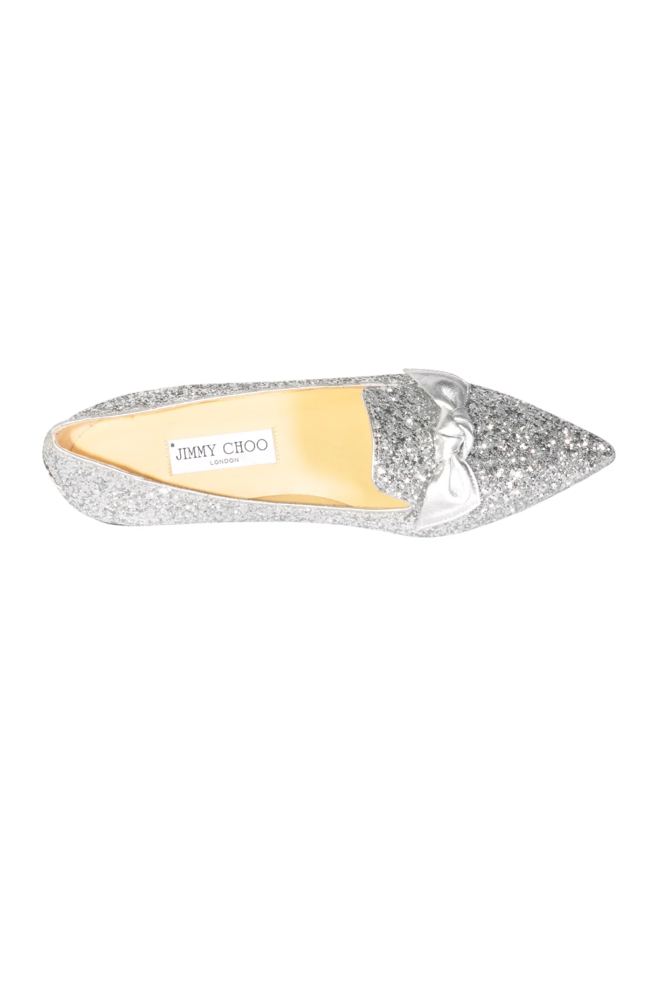 JIMMY CHOO Women Flat Shoes Regular fit in Gray - 38 - Image 3