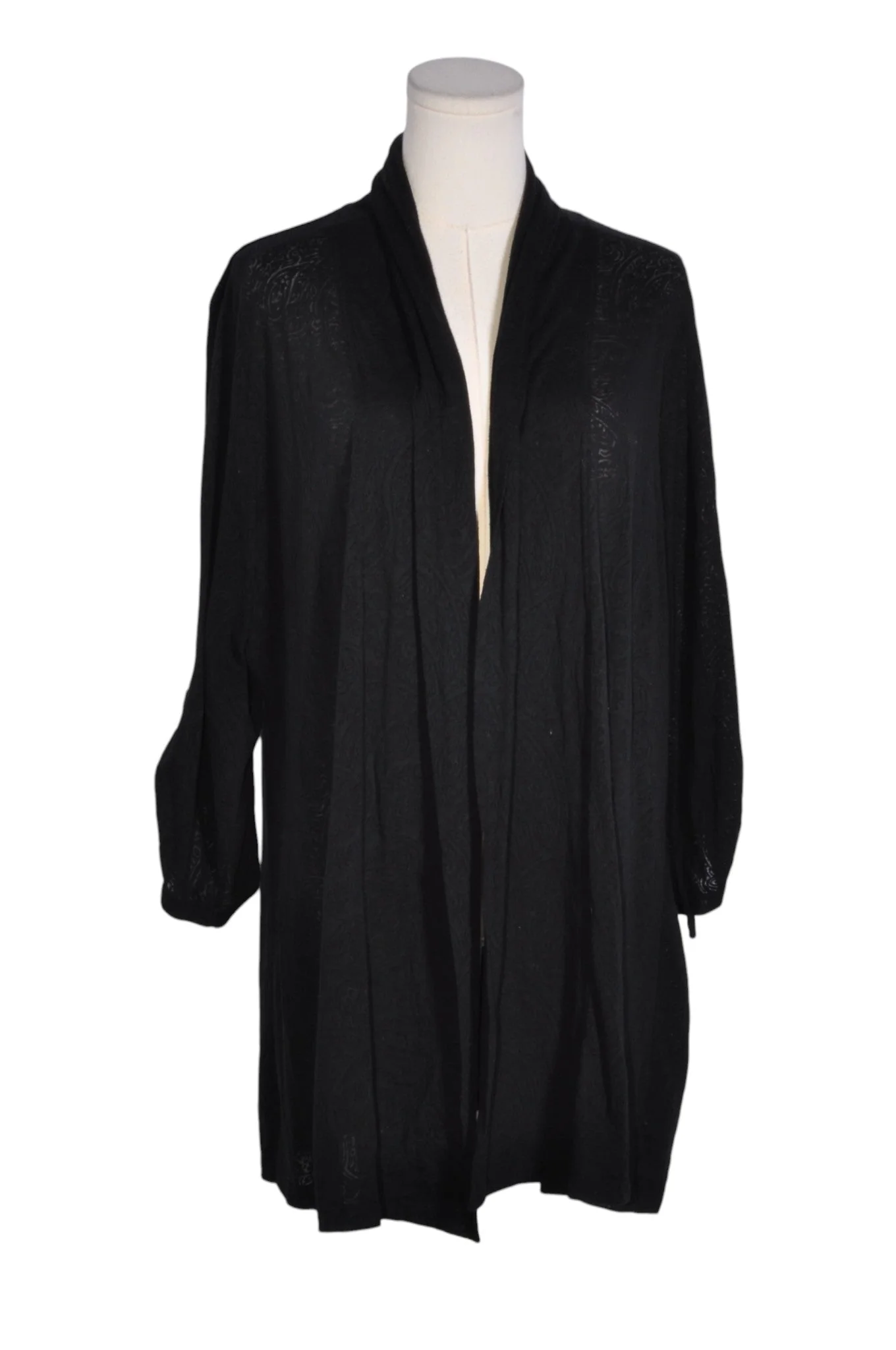 JM COLLECTION Women Cardigans Regular fit in Black - XL