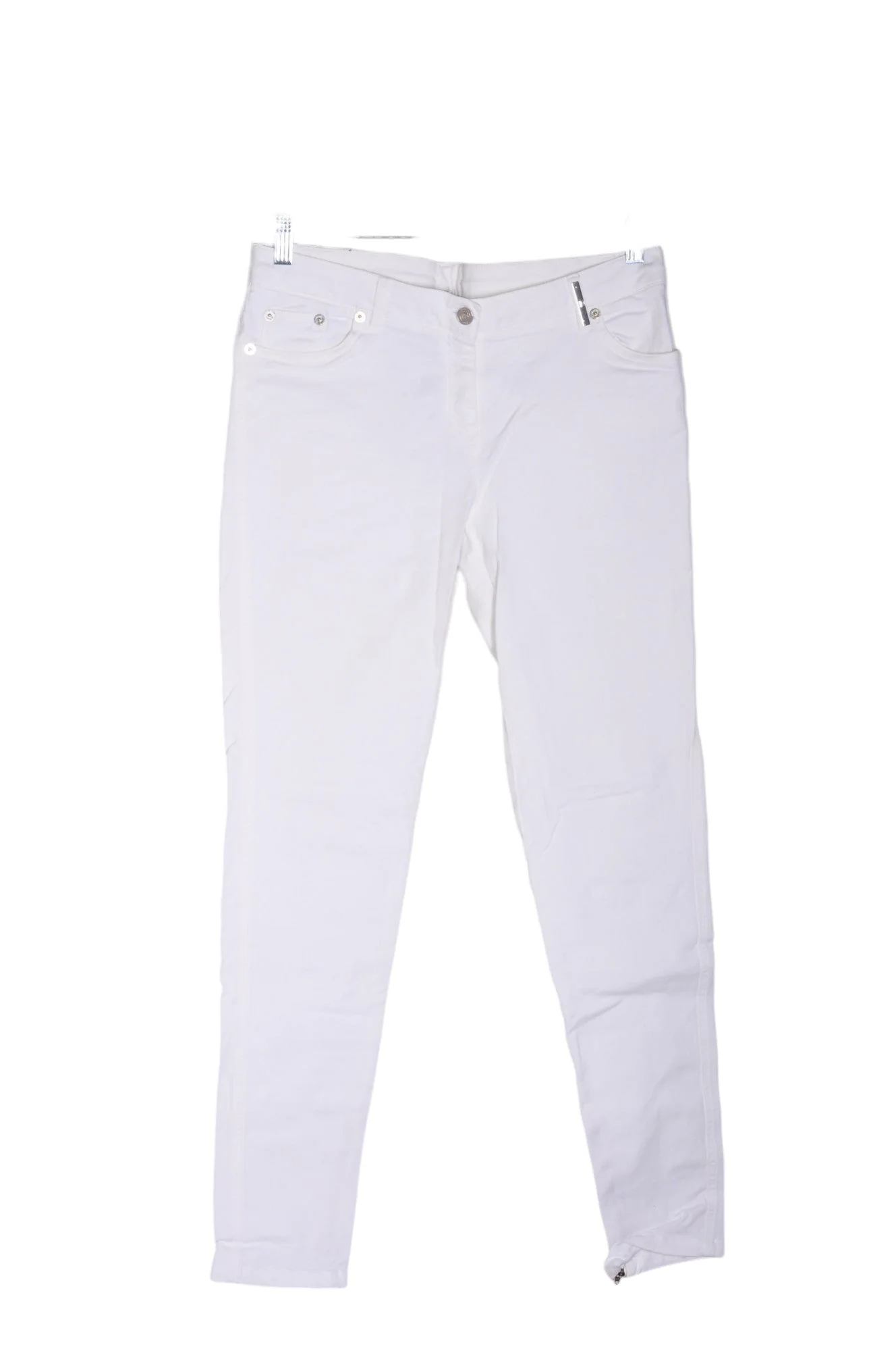 KENZO Women Straight-Legged Jeans Regular fit in White - 42