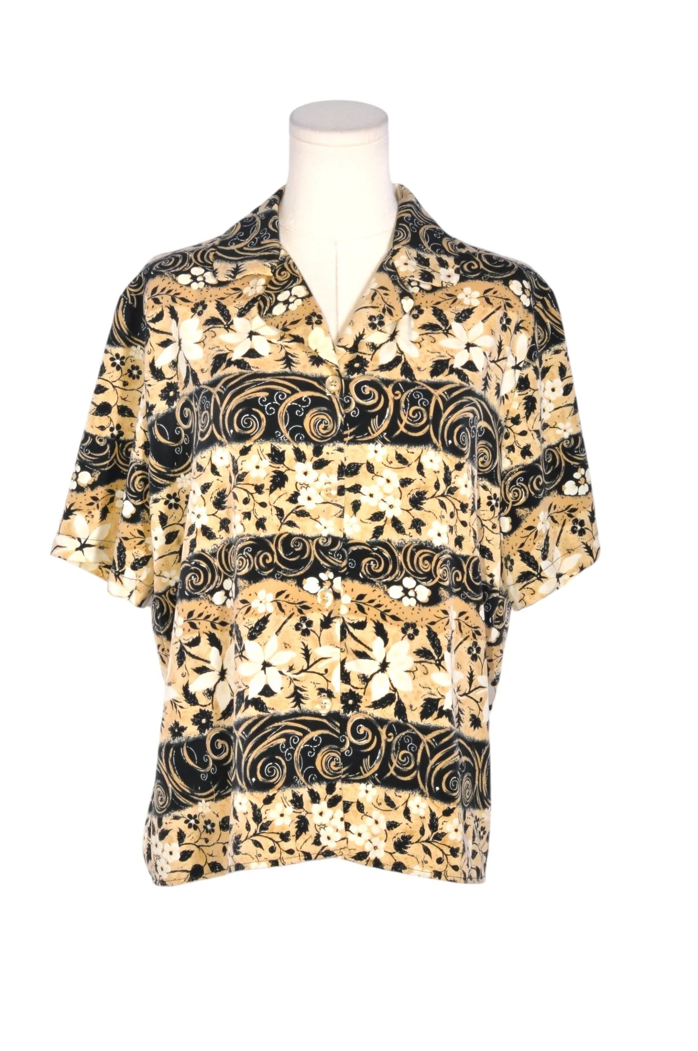 KORET Women Button Down Tops Regular fit in Yellow - S