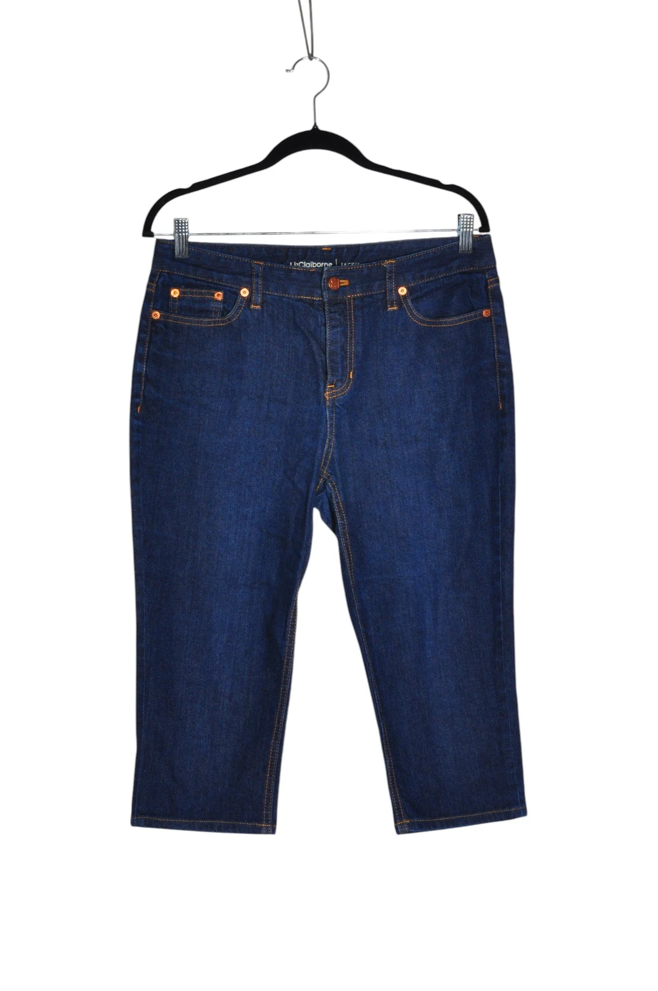 LIZ CLAIBORNE Women Straight-Legged Jeans Regular fit in Blue - 10
