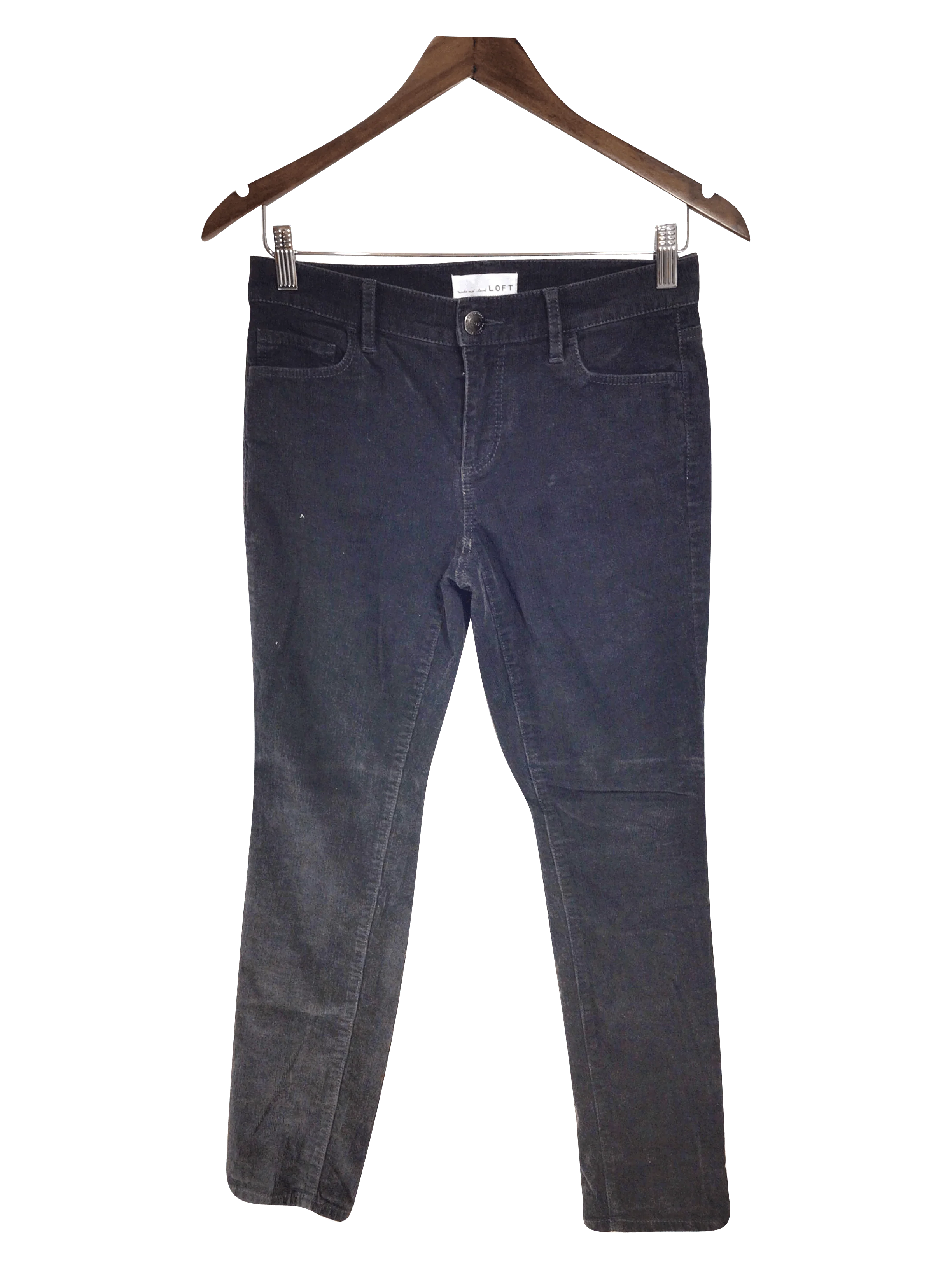 LOFT Women Straight-Legged Jeans Regular fit in Black - 2