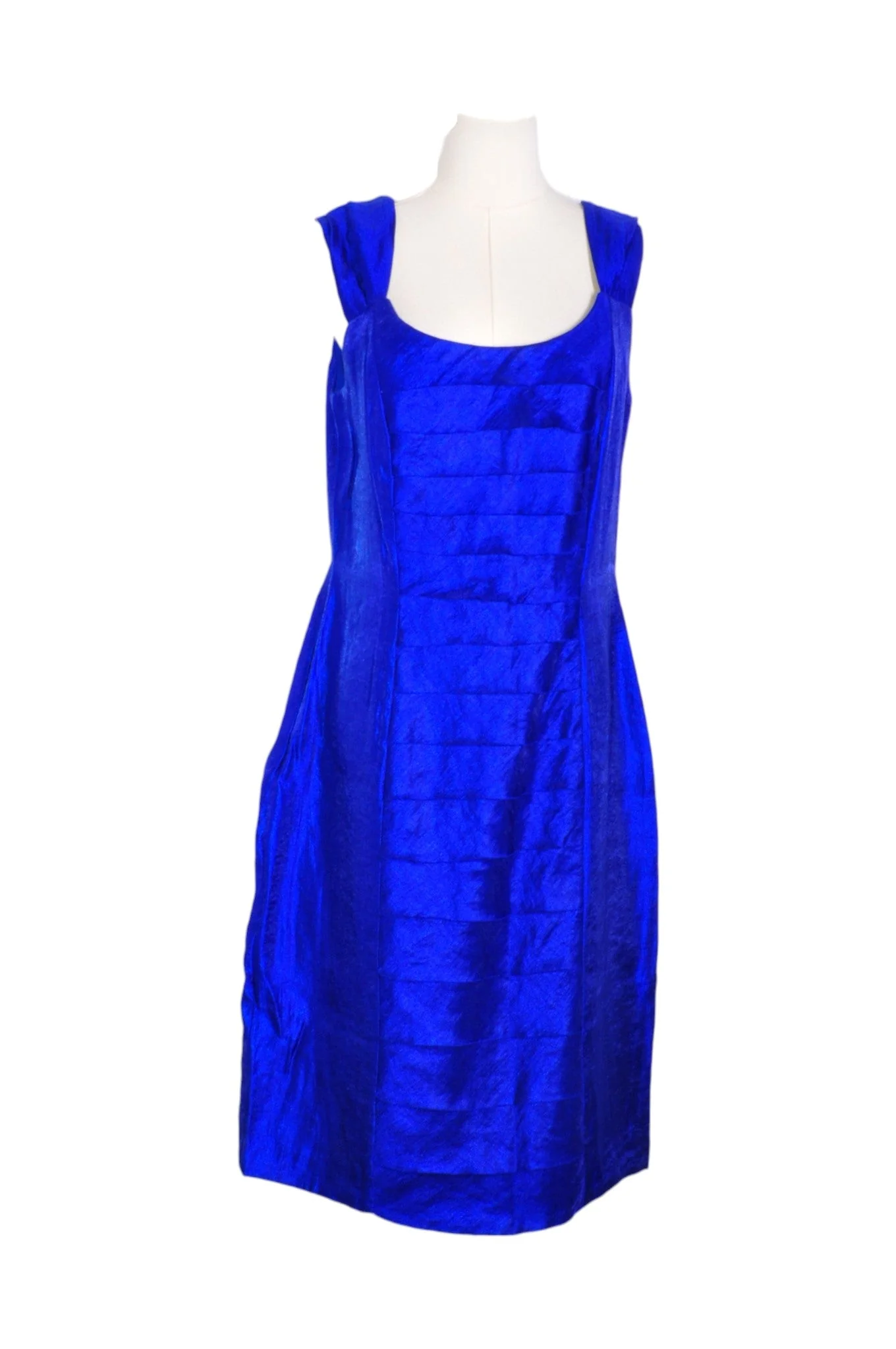 LONDON TIMES Women A-Line Dresses Regular fit in Blue - 14