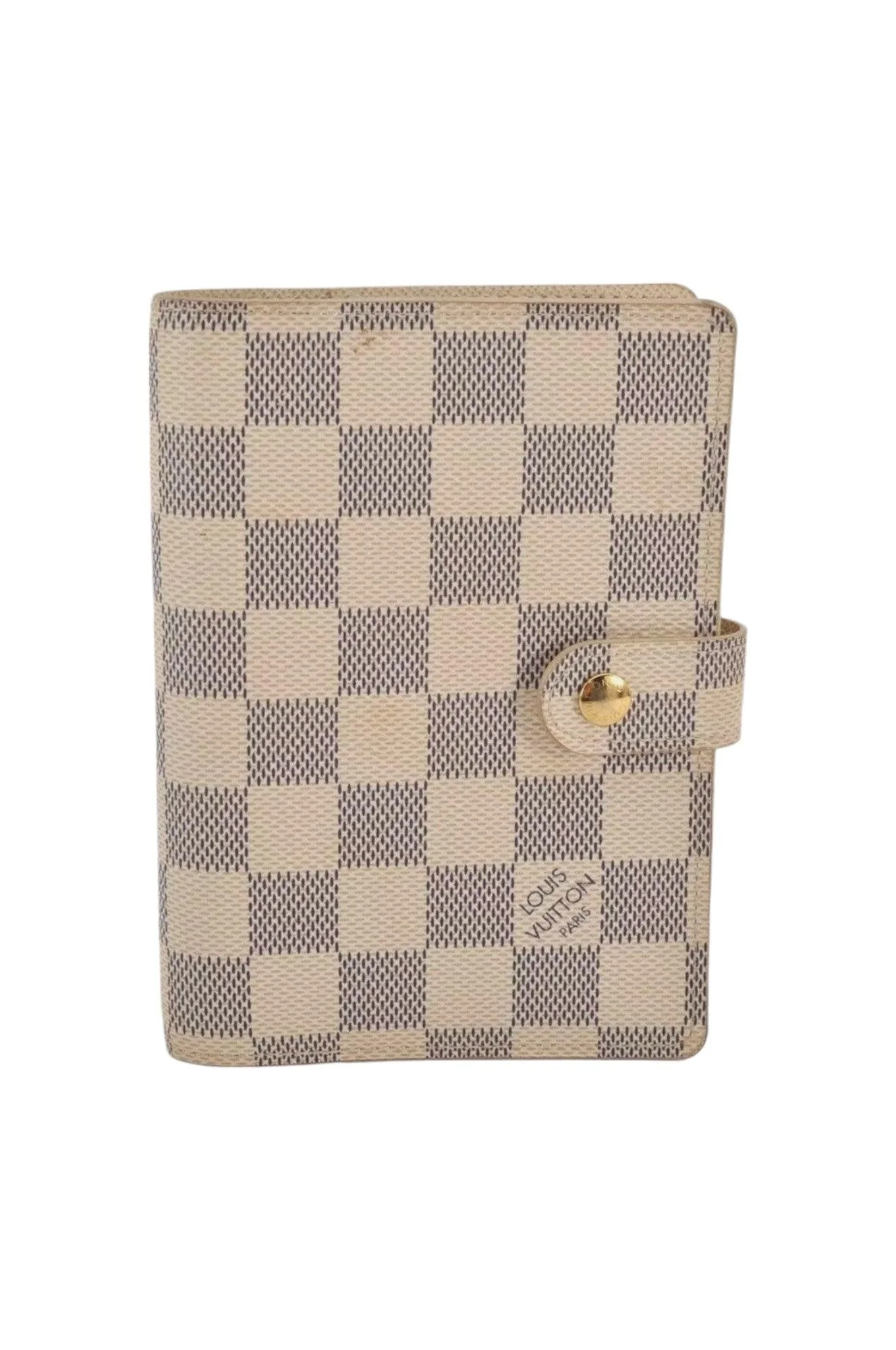 Louis Vuitton Damier Azur Agenda PM Notebook Cover R20706 LV 8166K