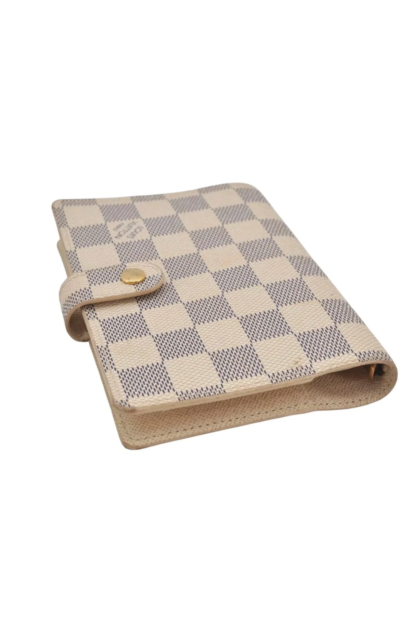 Louis Vuitton Damier Azur Agenda PM Notebook Cover R20706 LV 8166K - Image 6