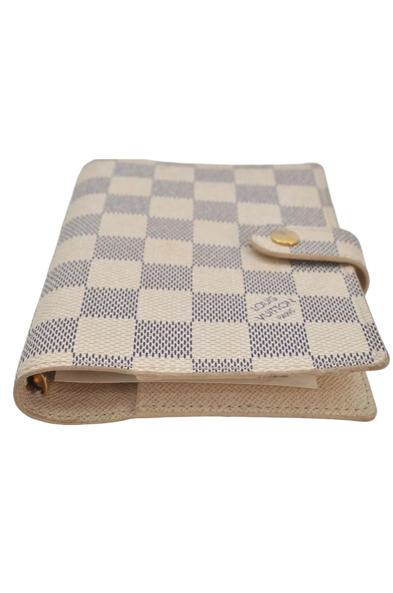 Louis Vuitton Damier Azur Agenda PM Notebook Cover R20706 LV 8166K - Image 7
