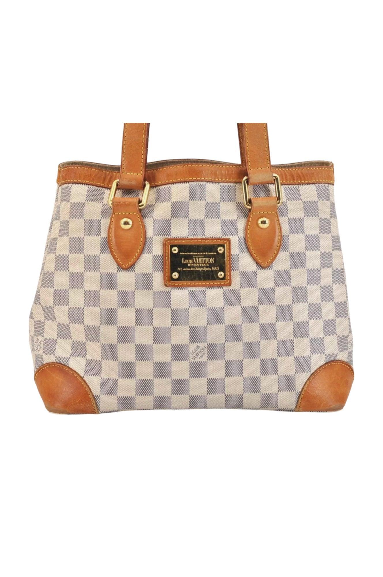 Louis Vuitton Damier Azur Hampstead PM N51207 Shoulder Tote Bag 8127K - Image 2