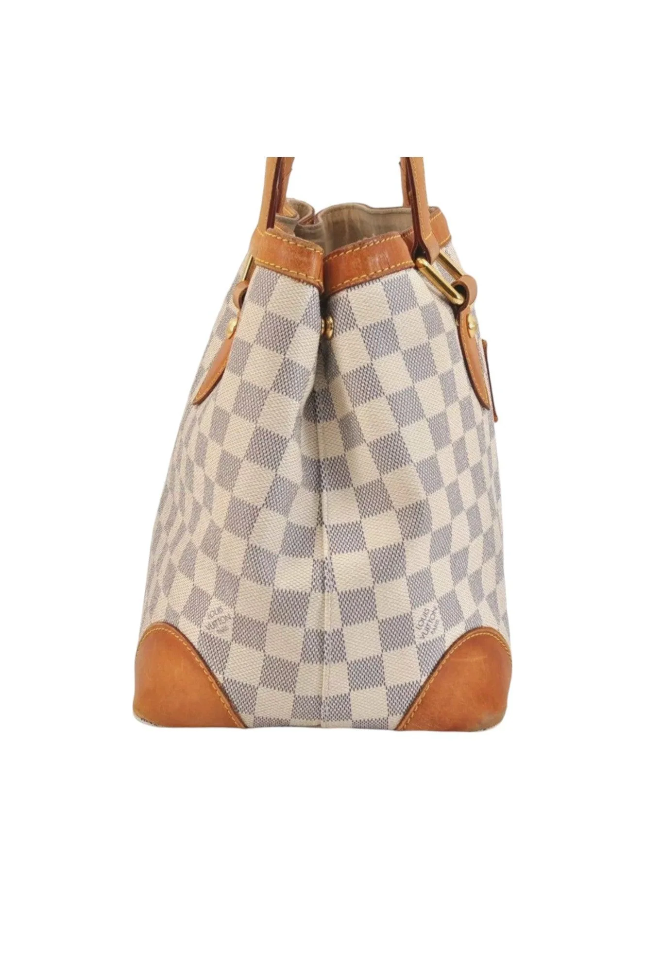 Louis Vuitton Damier Azur Hampstead PM N51207 Shoulder Tote Bag 8127K - Image 4